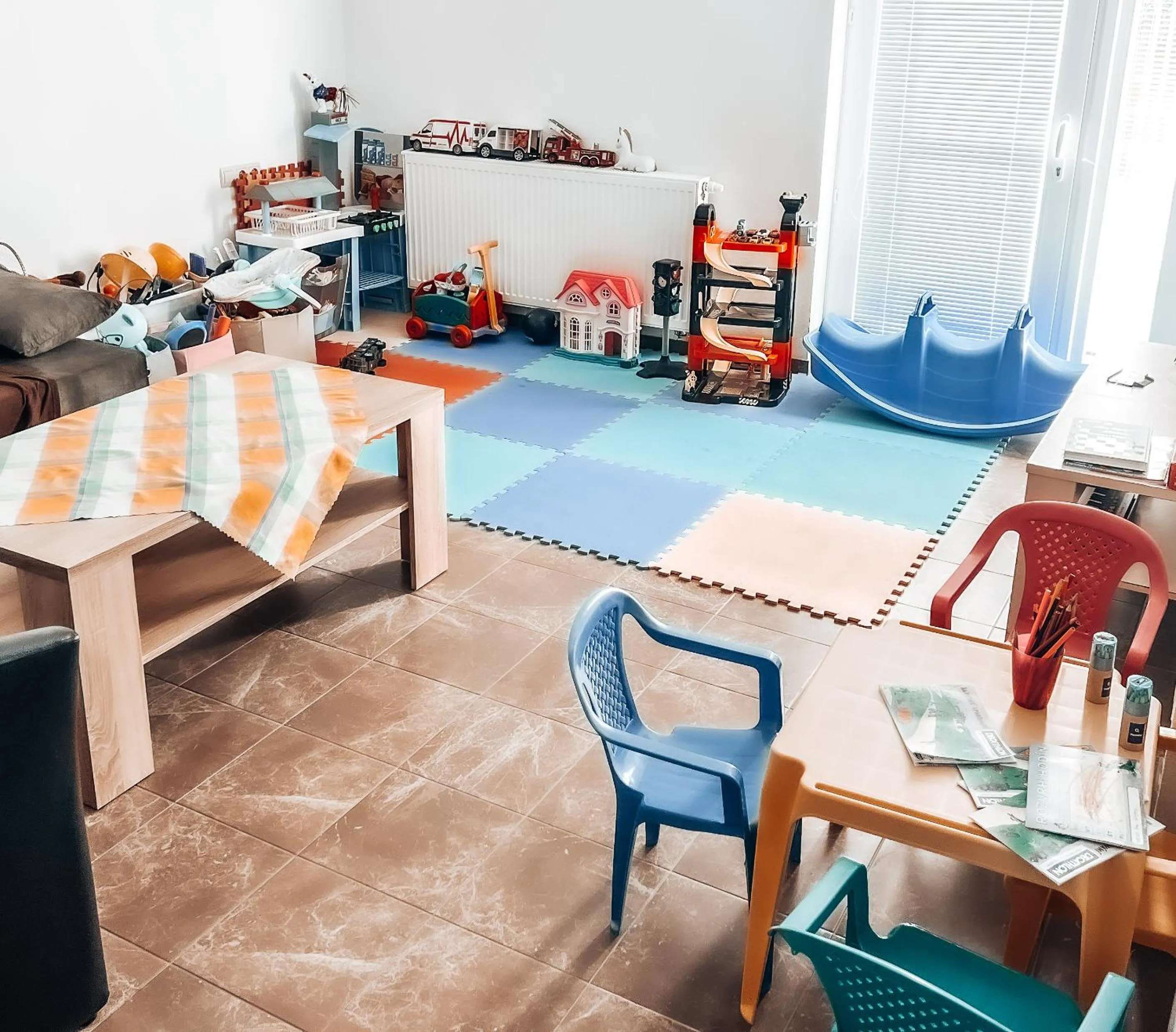 Communal lounge/ TV room in Rezidencia Podhájska