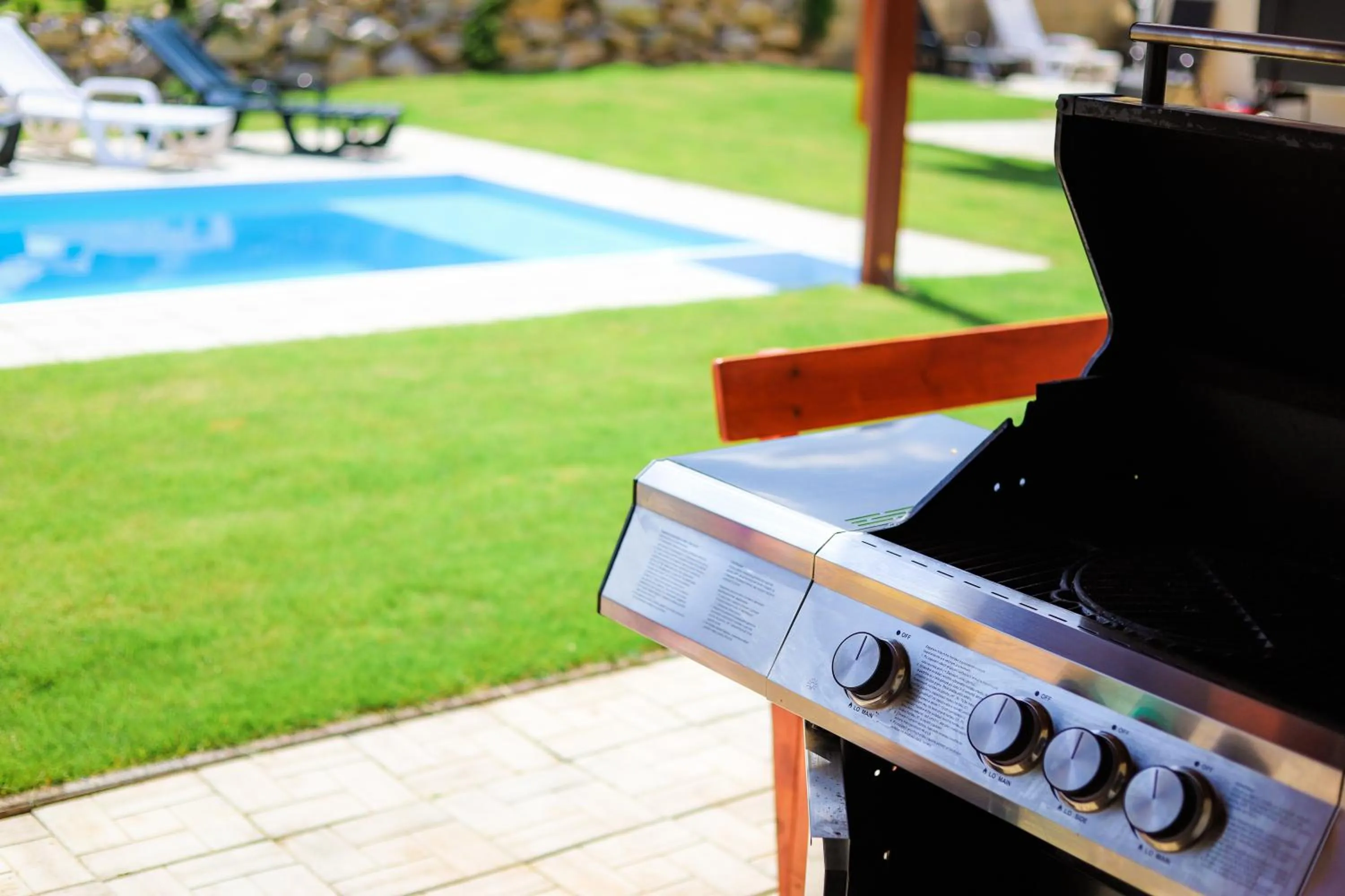 BBQ facilities in Rezidencia Podhájska