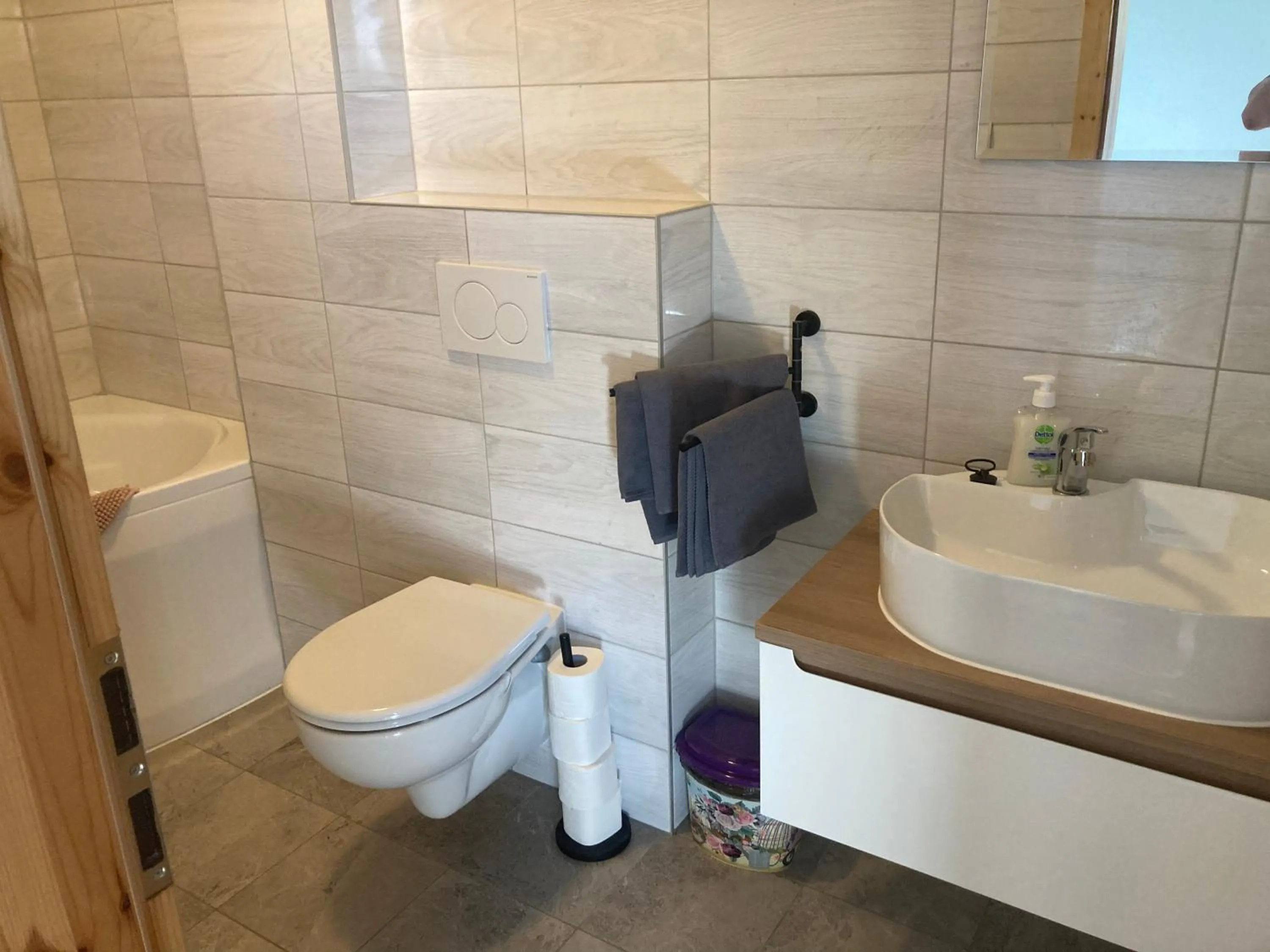 Bathroom in Rezidencia Podhájska