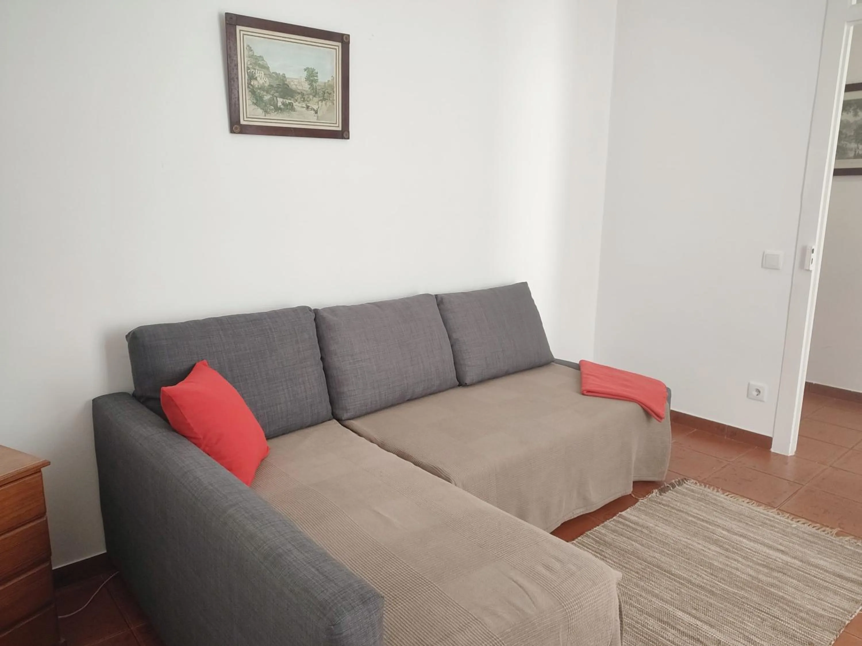 Living room in Casas da Biquinha