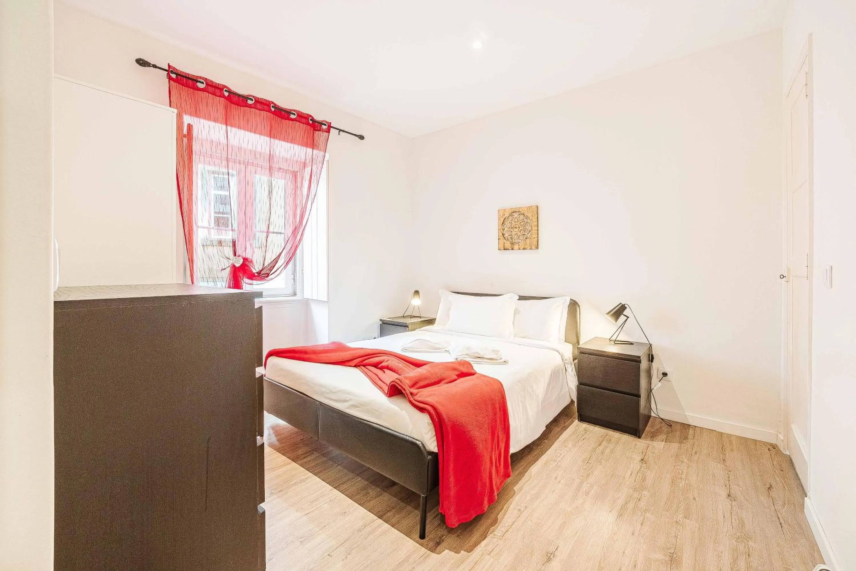 Bedroom, Bed in Casas da Biquinha