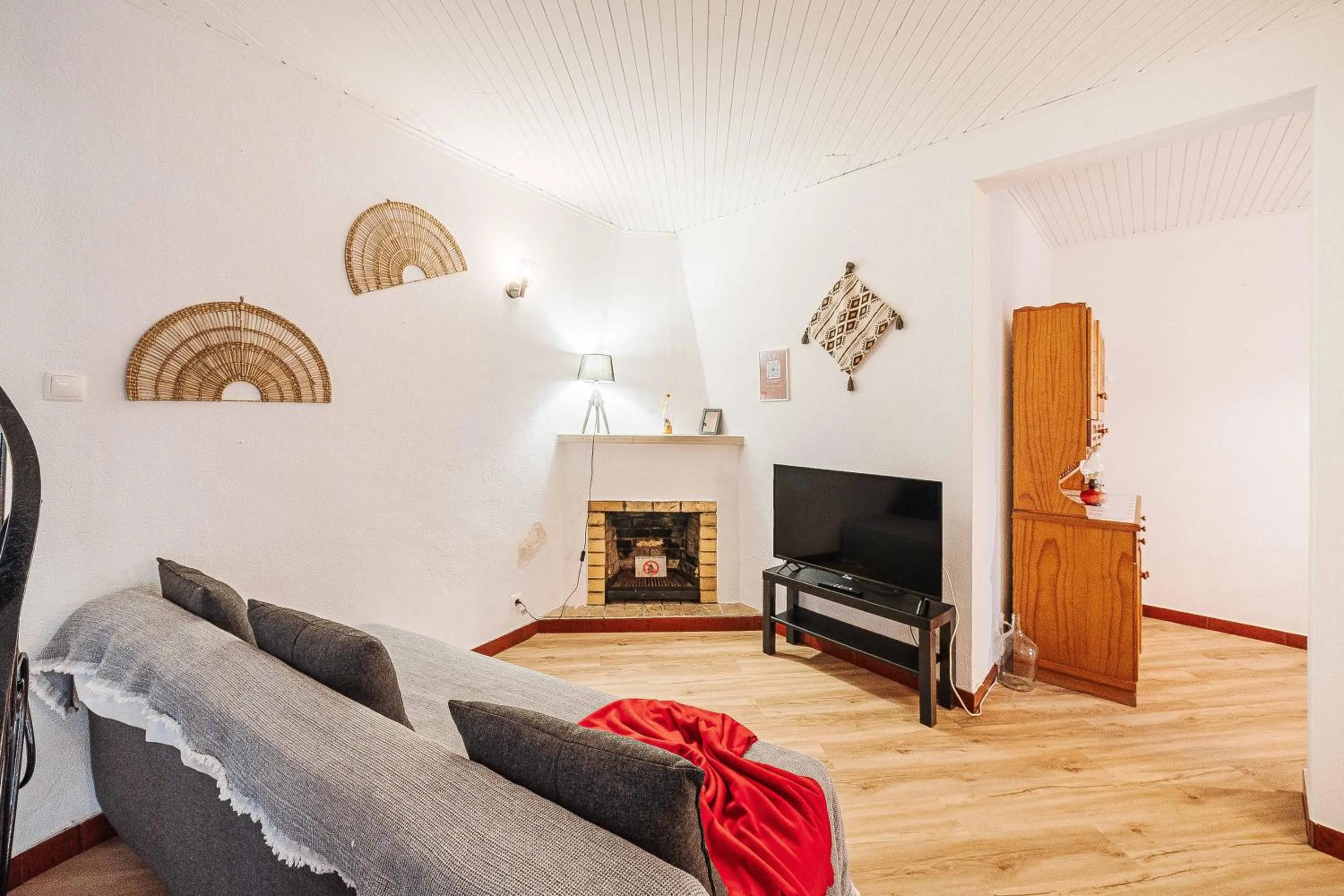 Living room in Casas da Biquinha