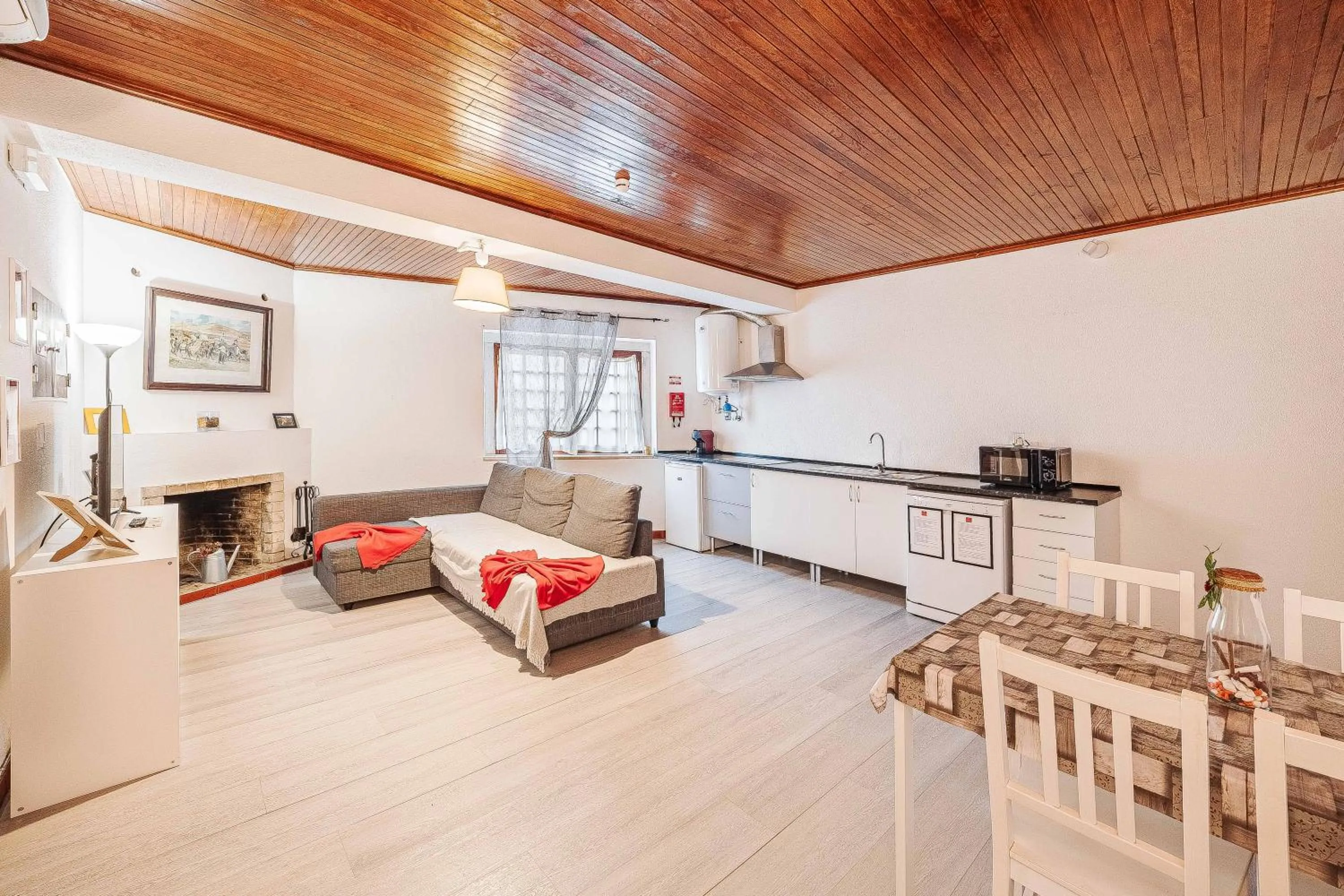 Living room in Casas da Biquinha