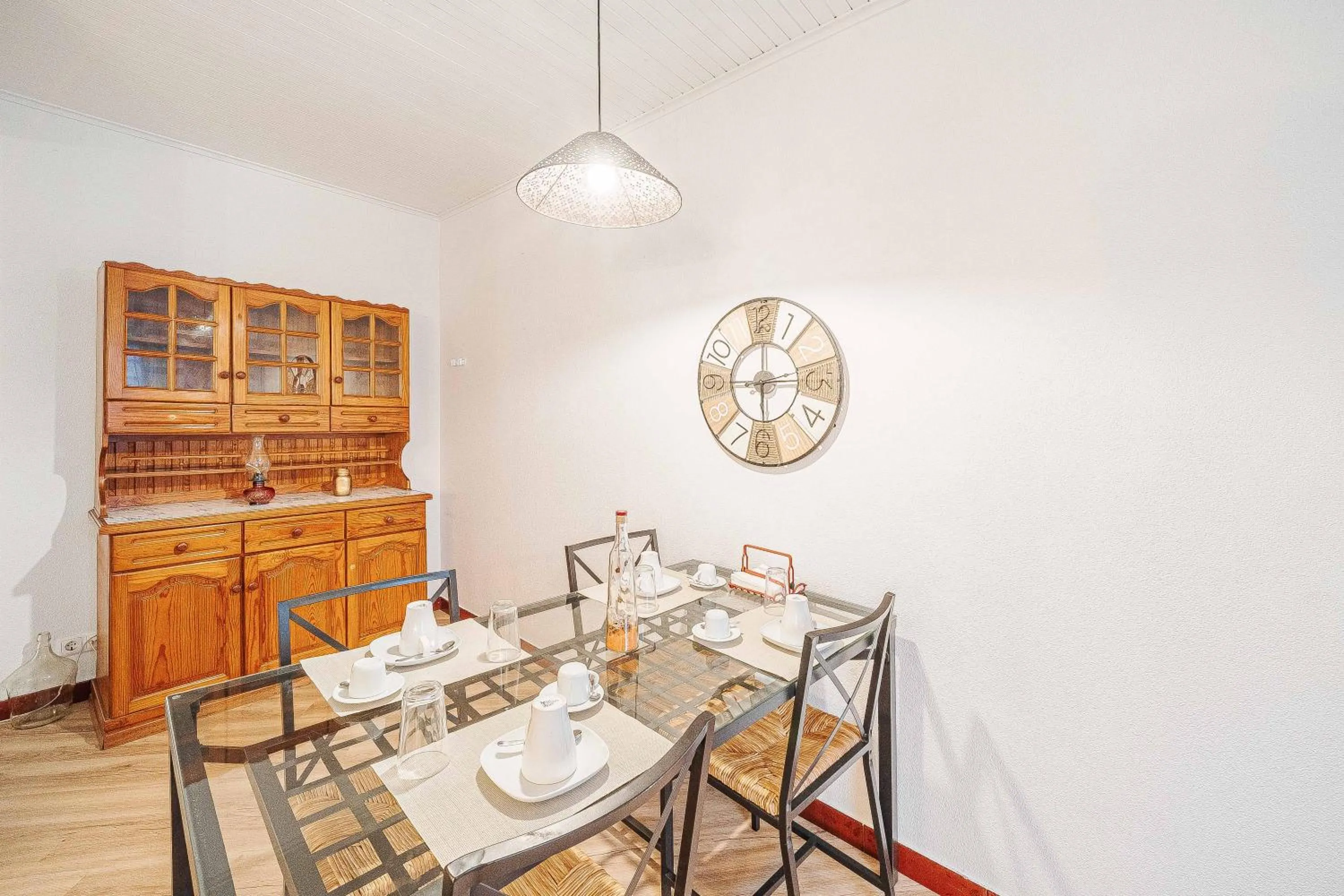 Dining area in Casas da Biquinha