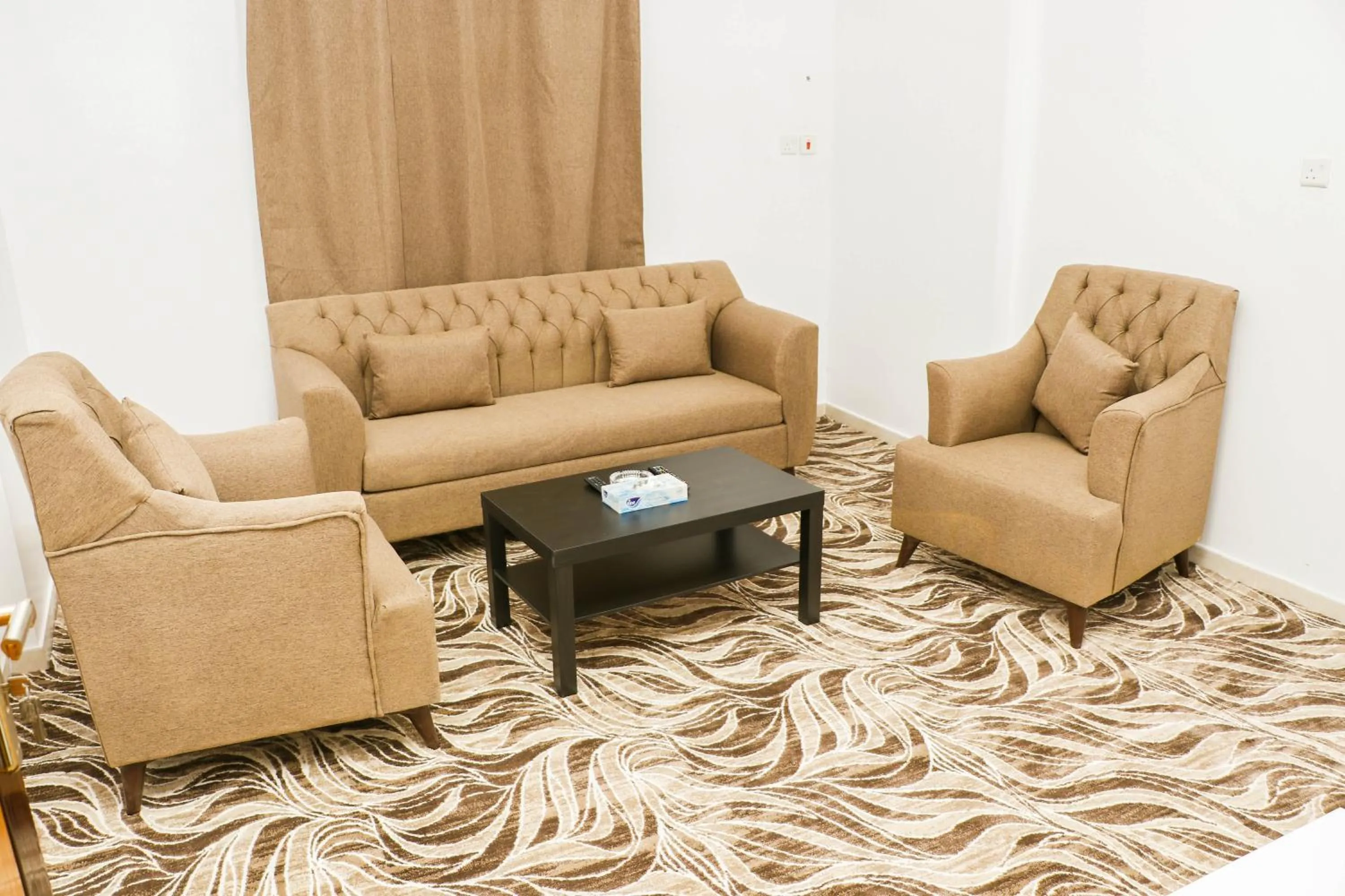 Seating area in Diafat Alsaadah For Serviced Apartment-Dumat Al Jandal