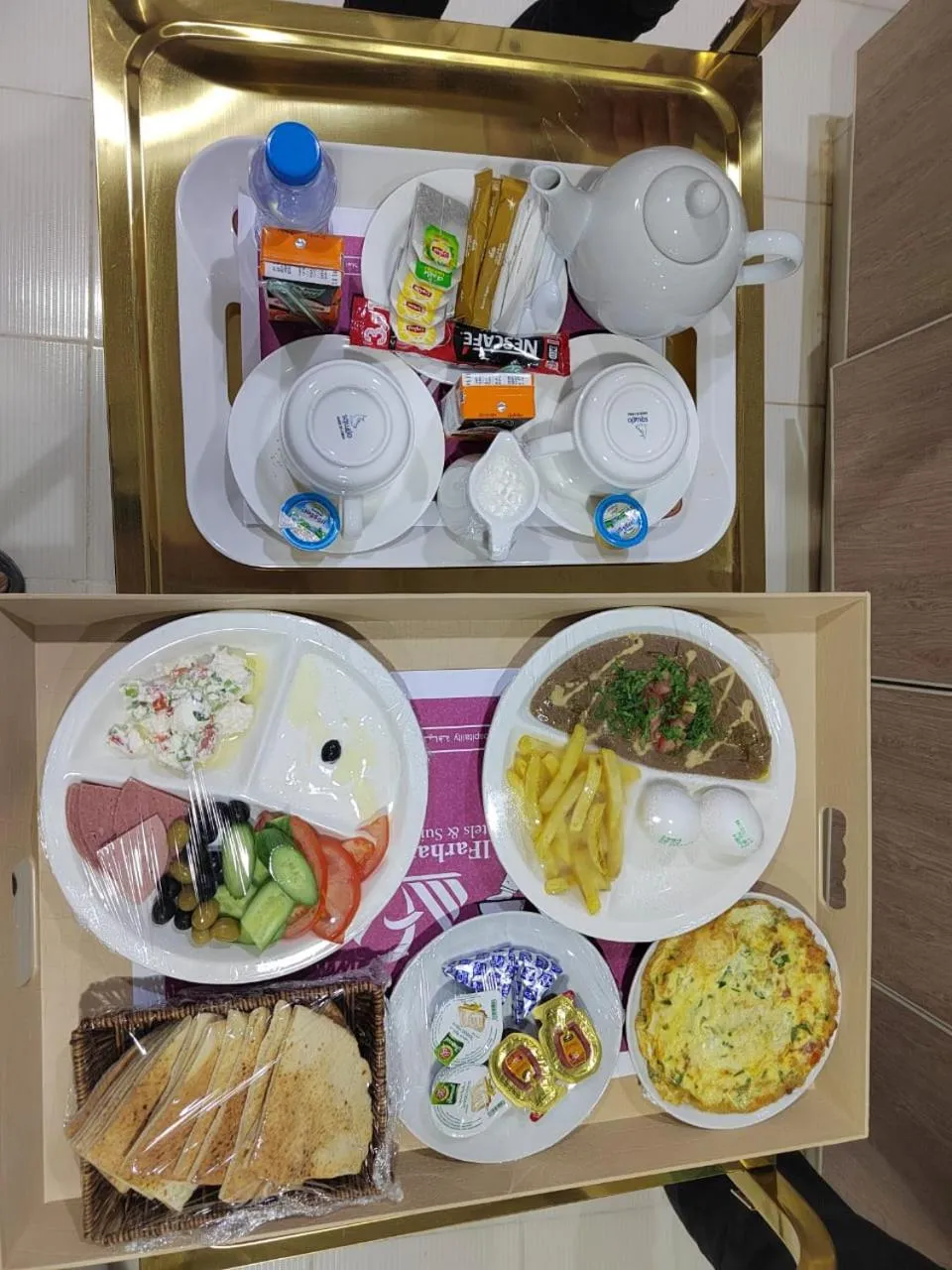 Continental breakfast in Diafat Alsaadah For Serviced Apartment-Dumat Al Jandal