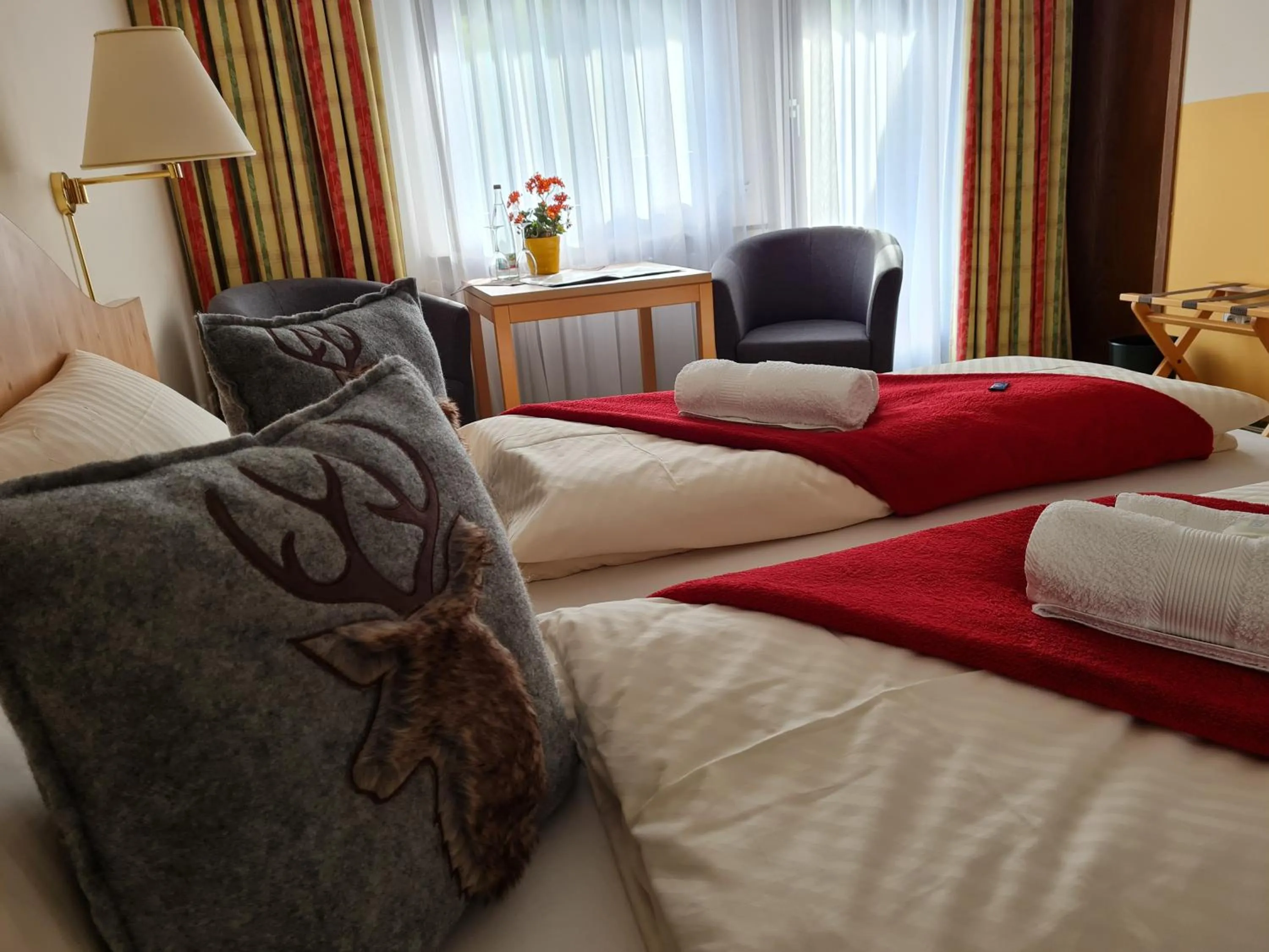 Photo of the whole room, Bed in Landhaus Eickler