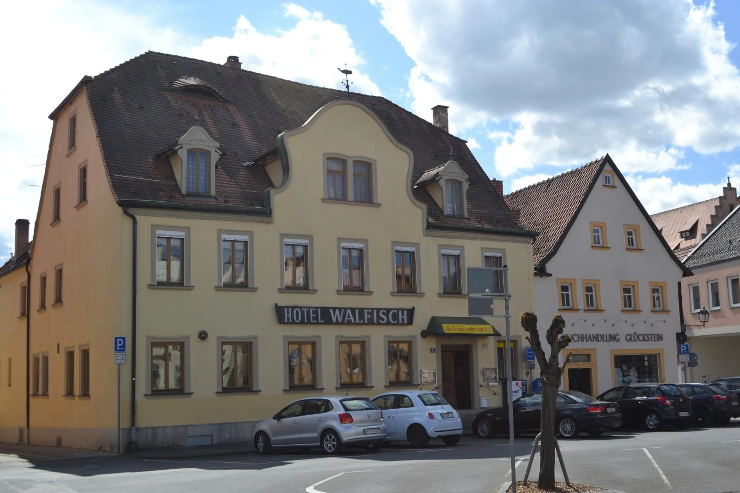 Facade/entrance in Hotel Walfisch