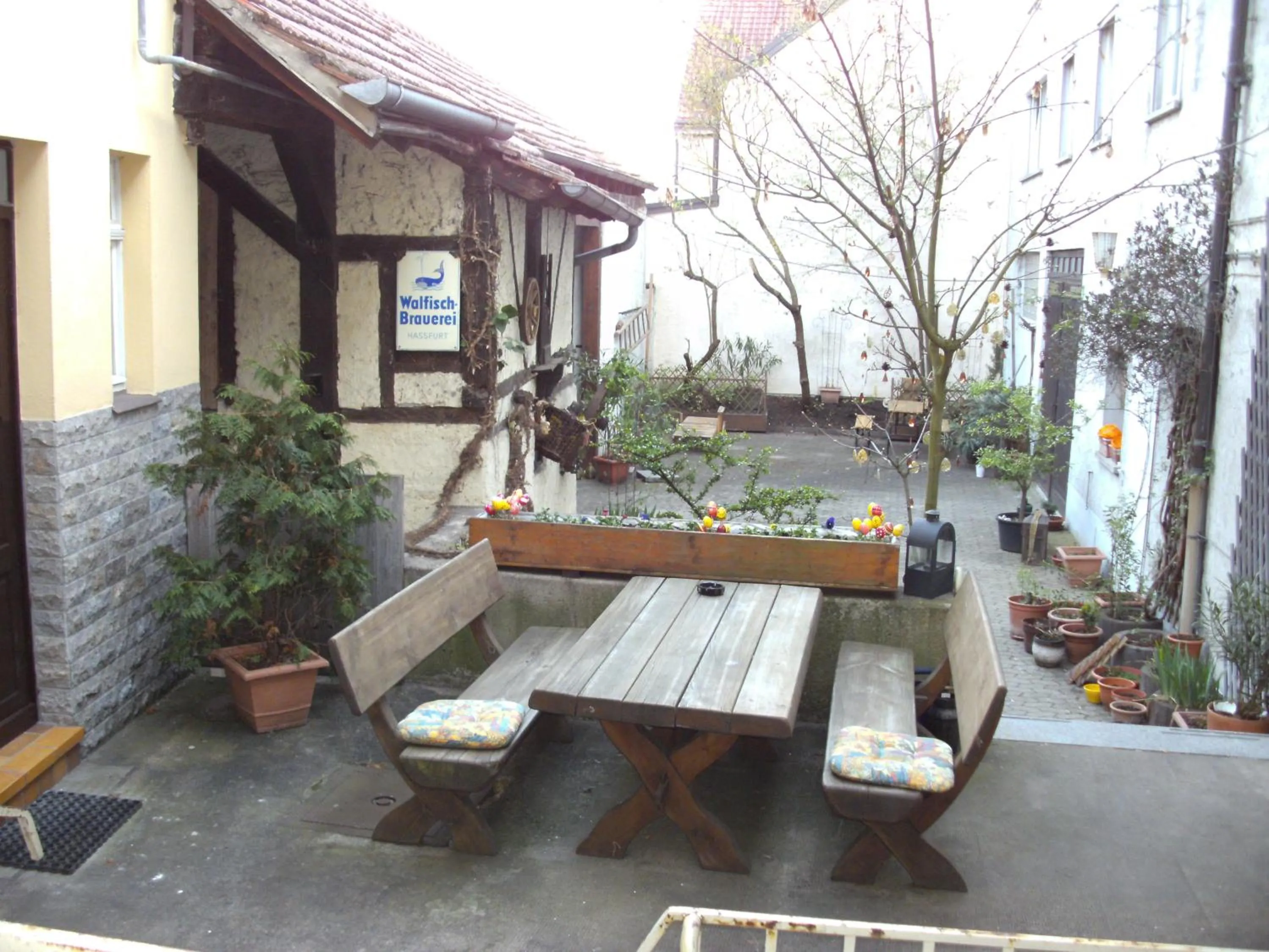 Garden in Hotel Walfisch