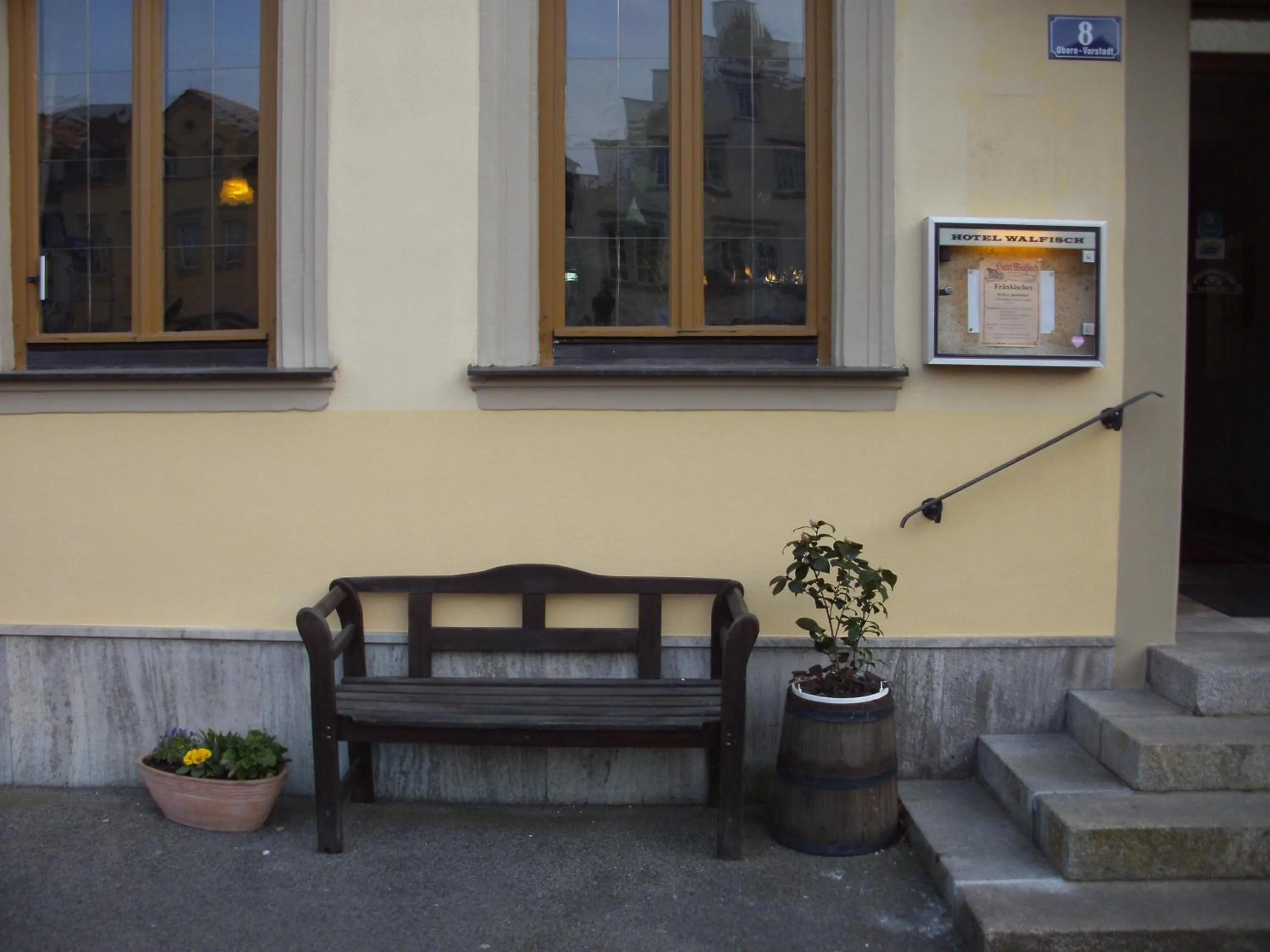 Facade/entrance in Hotel Walfisch