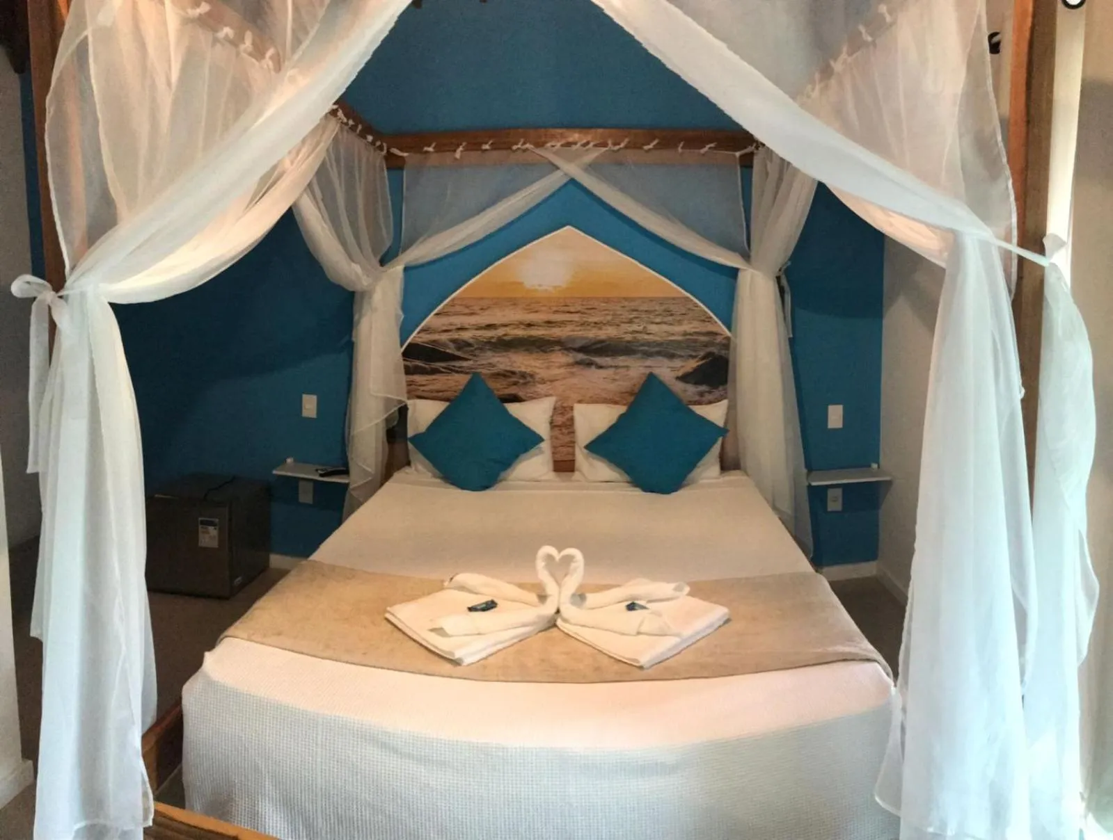 Bed in Foca Guest House