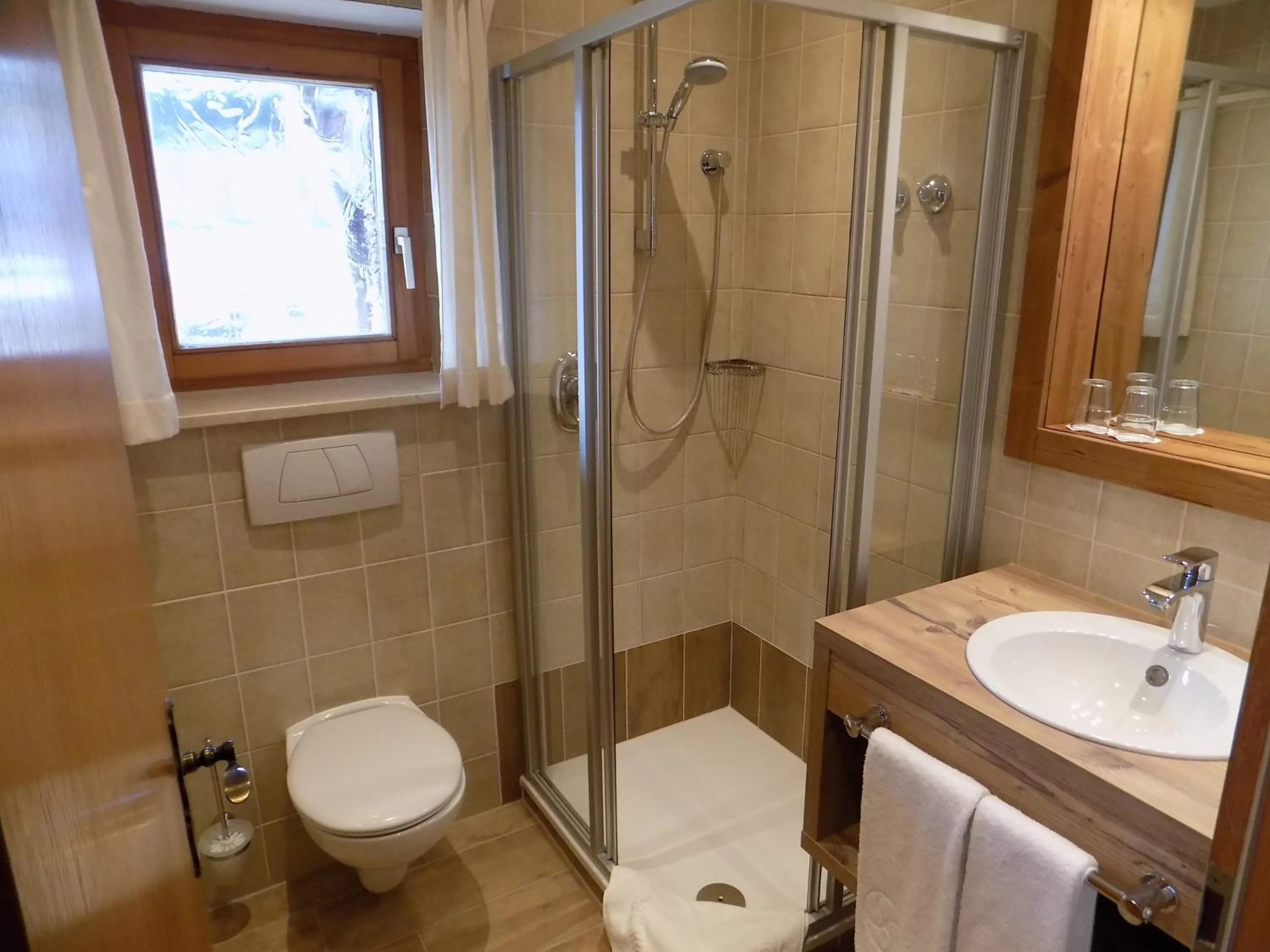 Bathroom in Alpenhotel Bergzauber