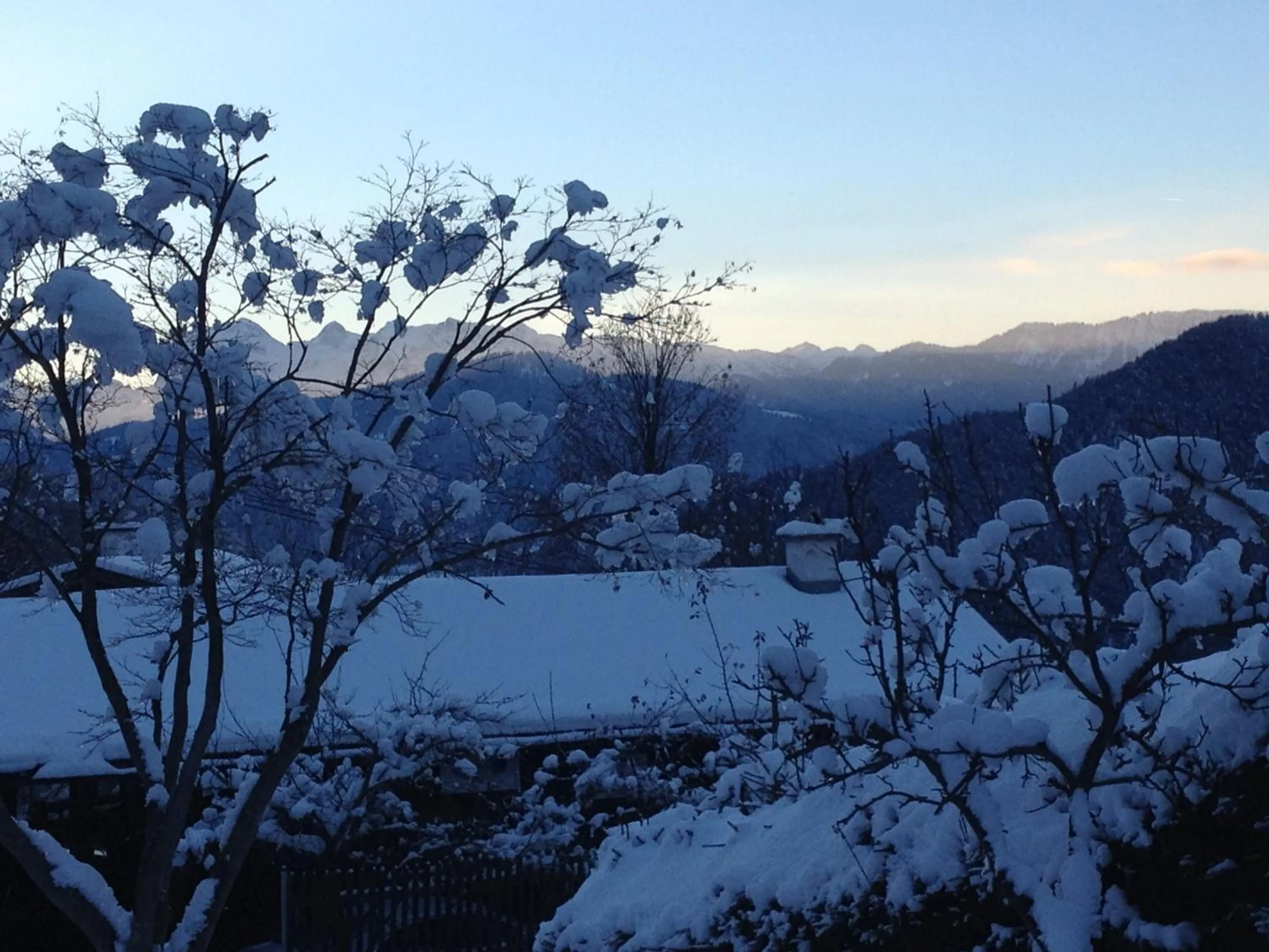 View (from property/room) in Alpenhotel Bergzauber