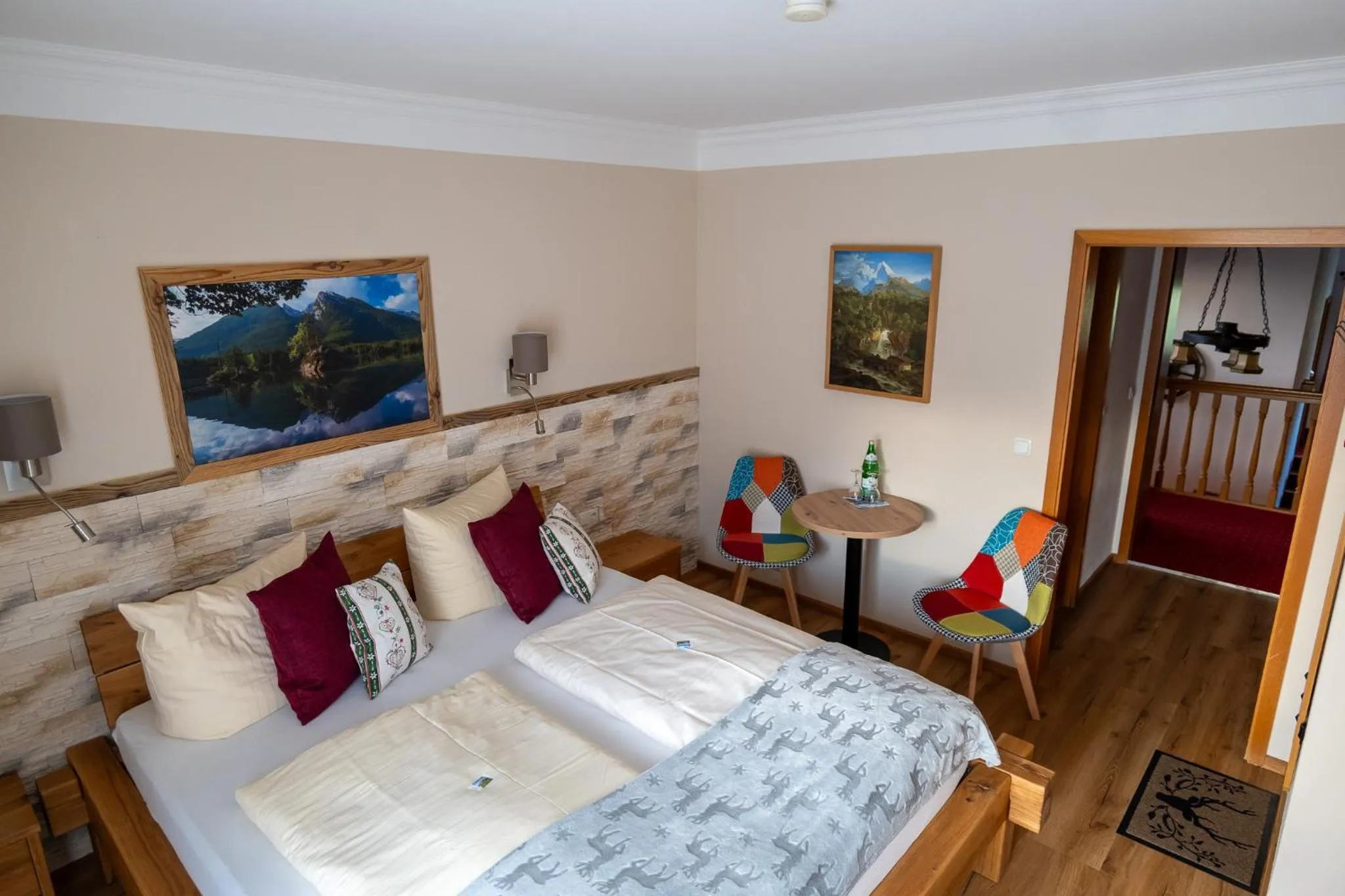 Photo of the whole room, Bed in Alpenhotel Bergzauber