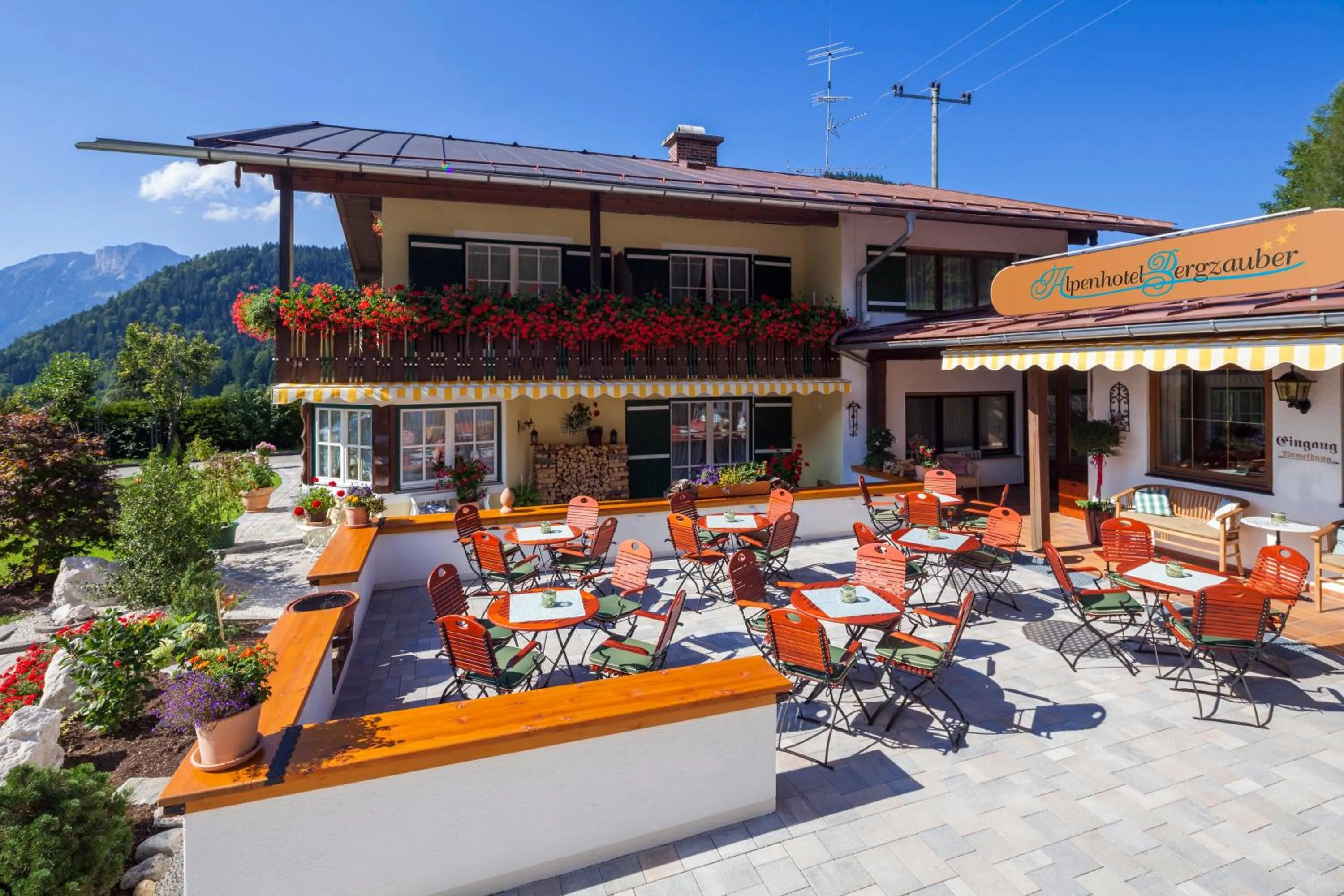 Balcony/Terrace in Alpenhotel Bergzauber