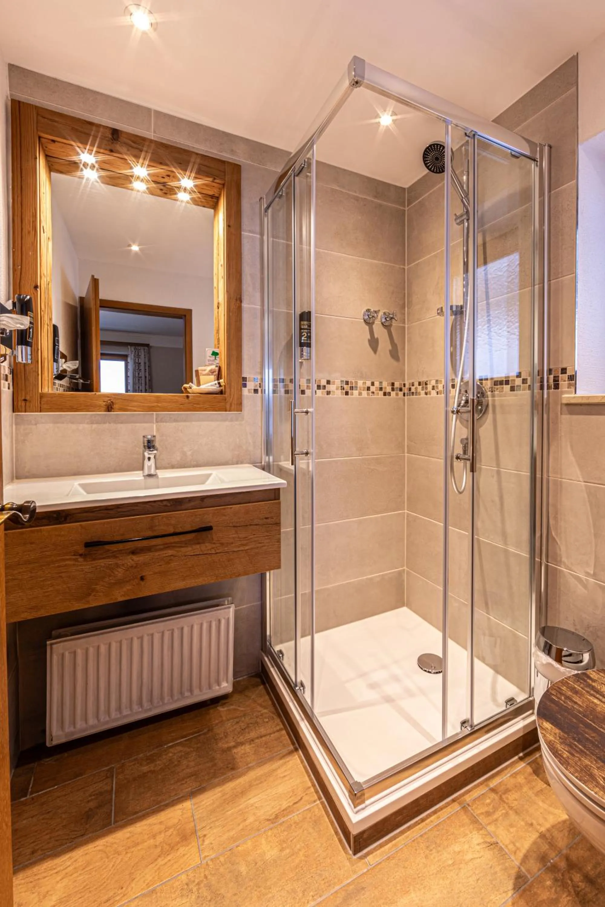 Bathroom in Alpenhotel Bergzauber