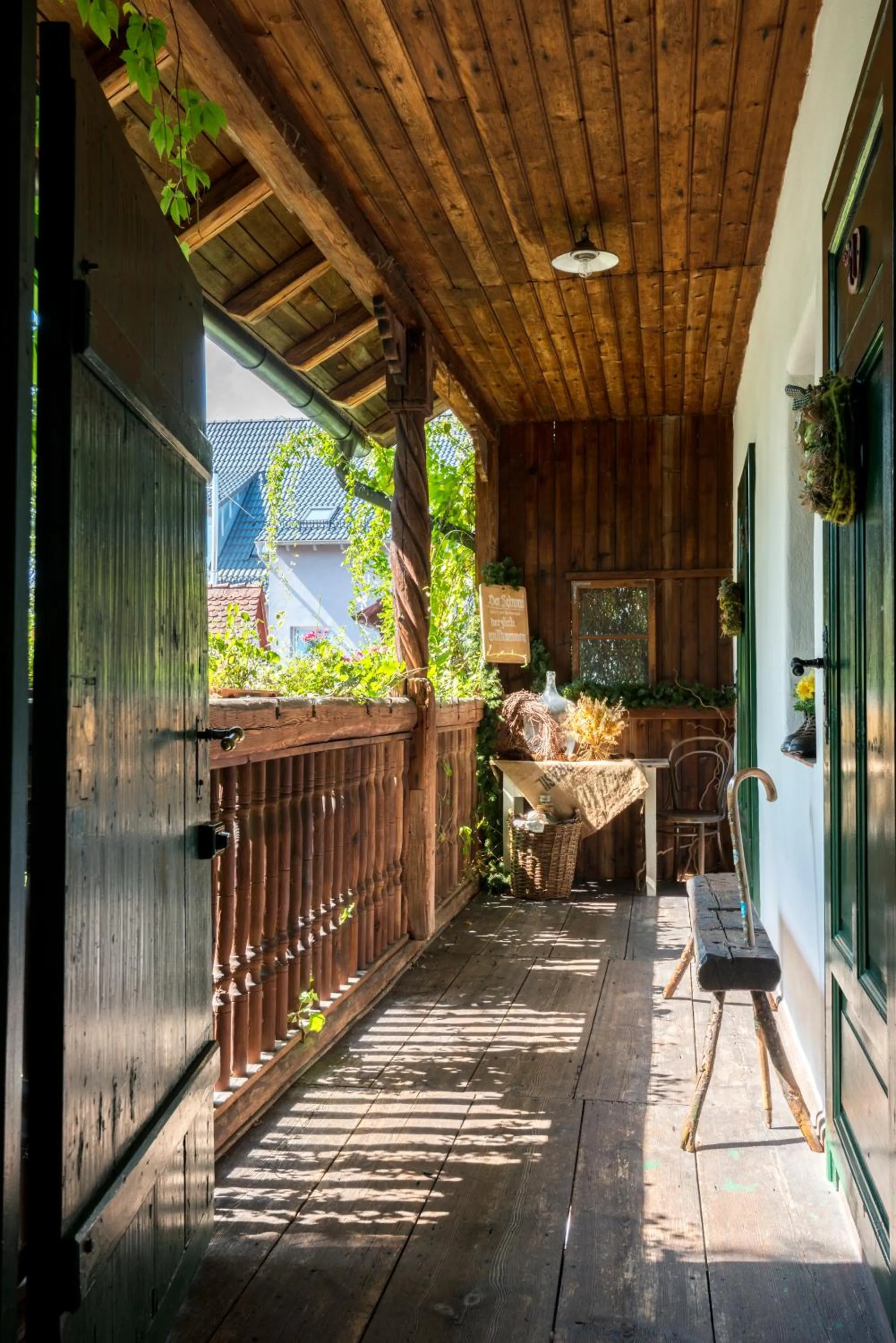 Patio in DER SCHWAN Hotel & Restaurant