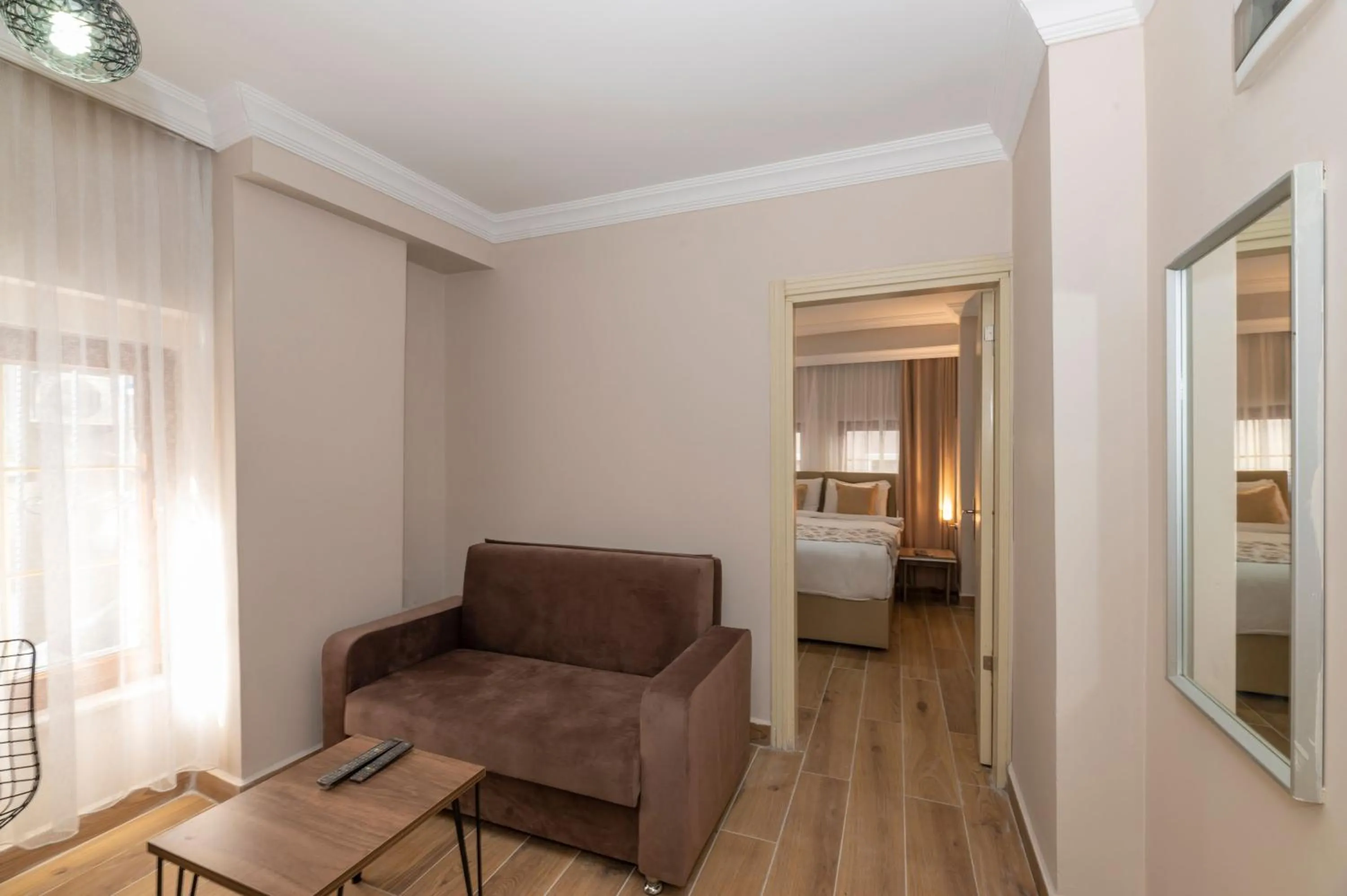 Seating area, Bed in Marida Residence - Istanbul Taksim