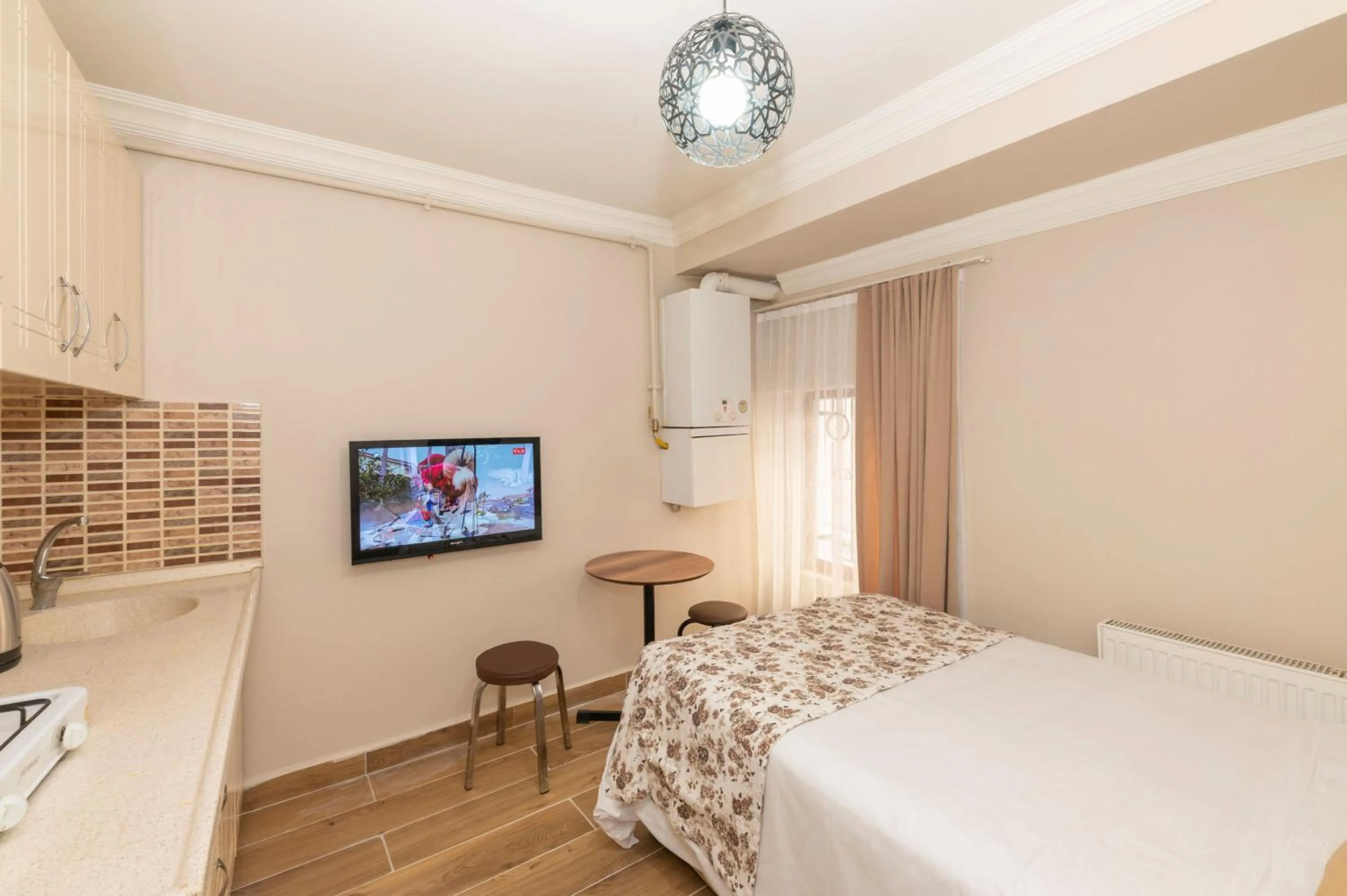 TV and multimedia, Bed in Marida Residence - Istanbul Taksim