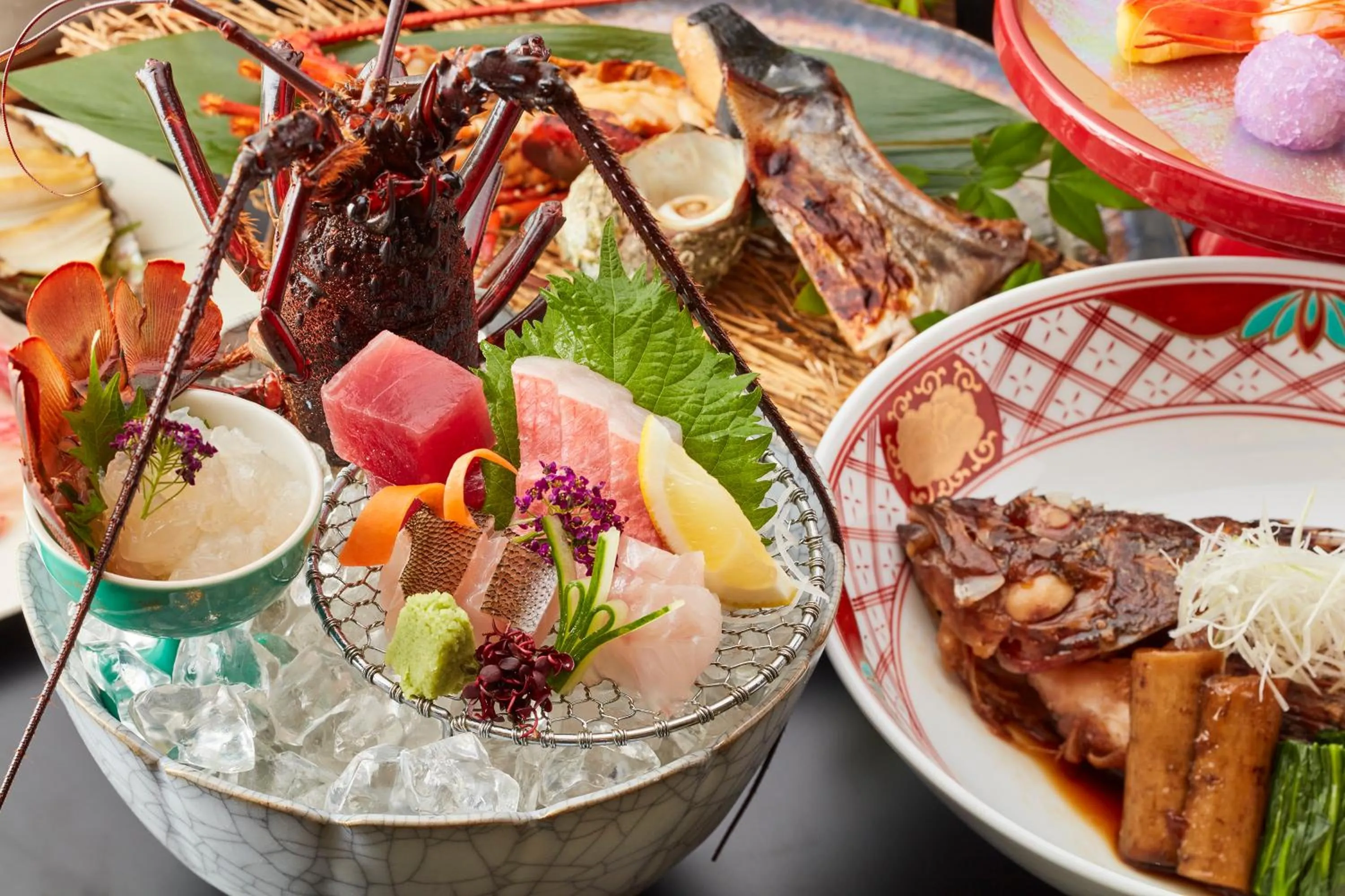 Dinner in Hana No Omotenashi Nanraku