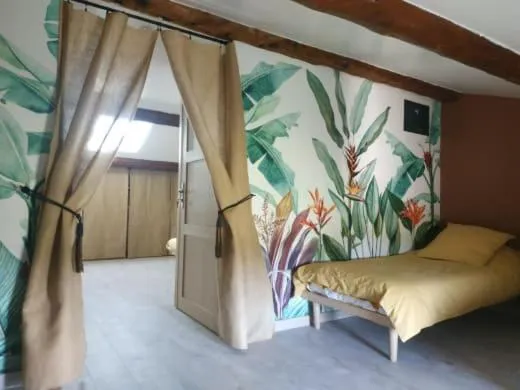 Bed in La ferme des Escampades