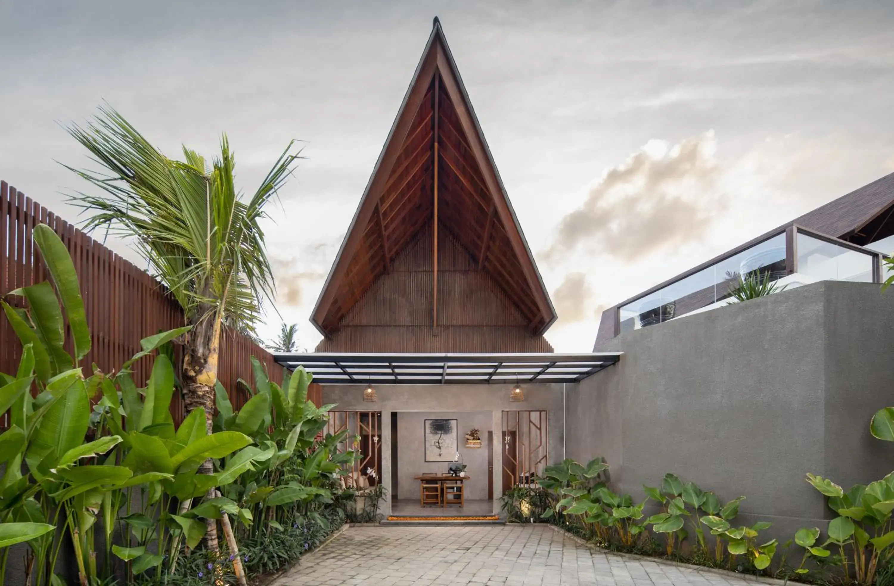 Property building in Agrapana Beach Villa Property building in Agrapana Beach Villa