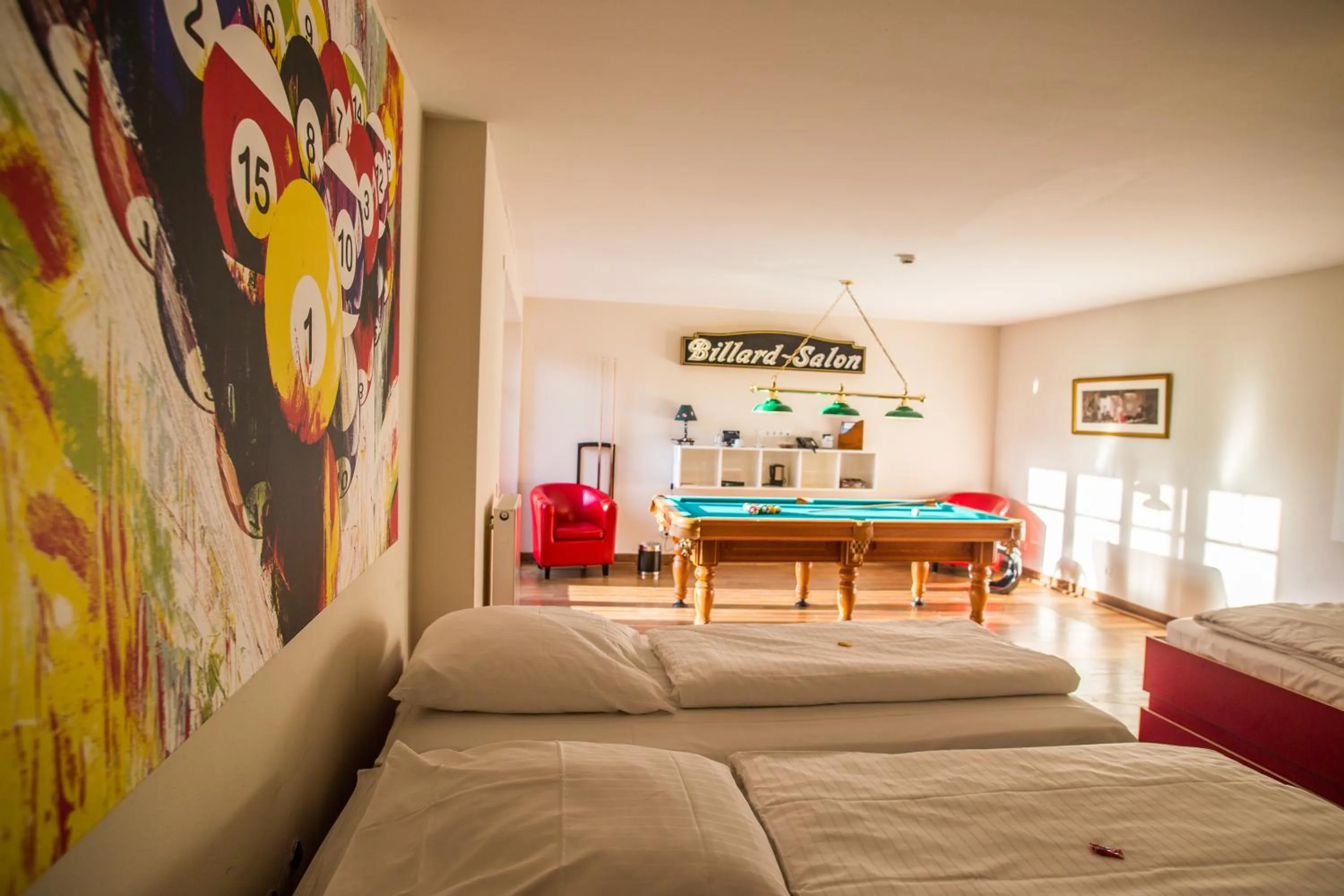 Photo of the whole room, Bed in Landhotel Beverland bei Münster