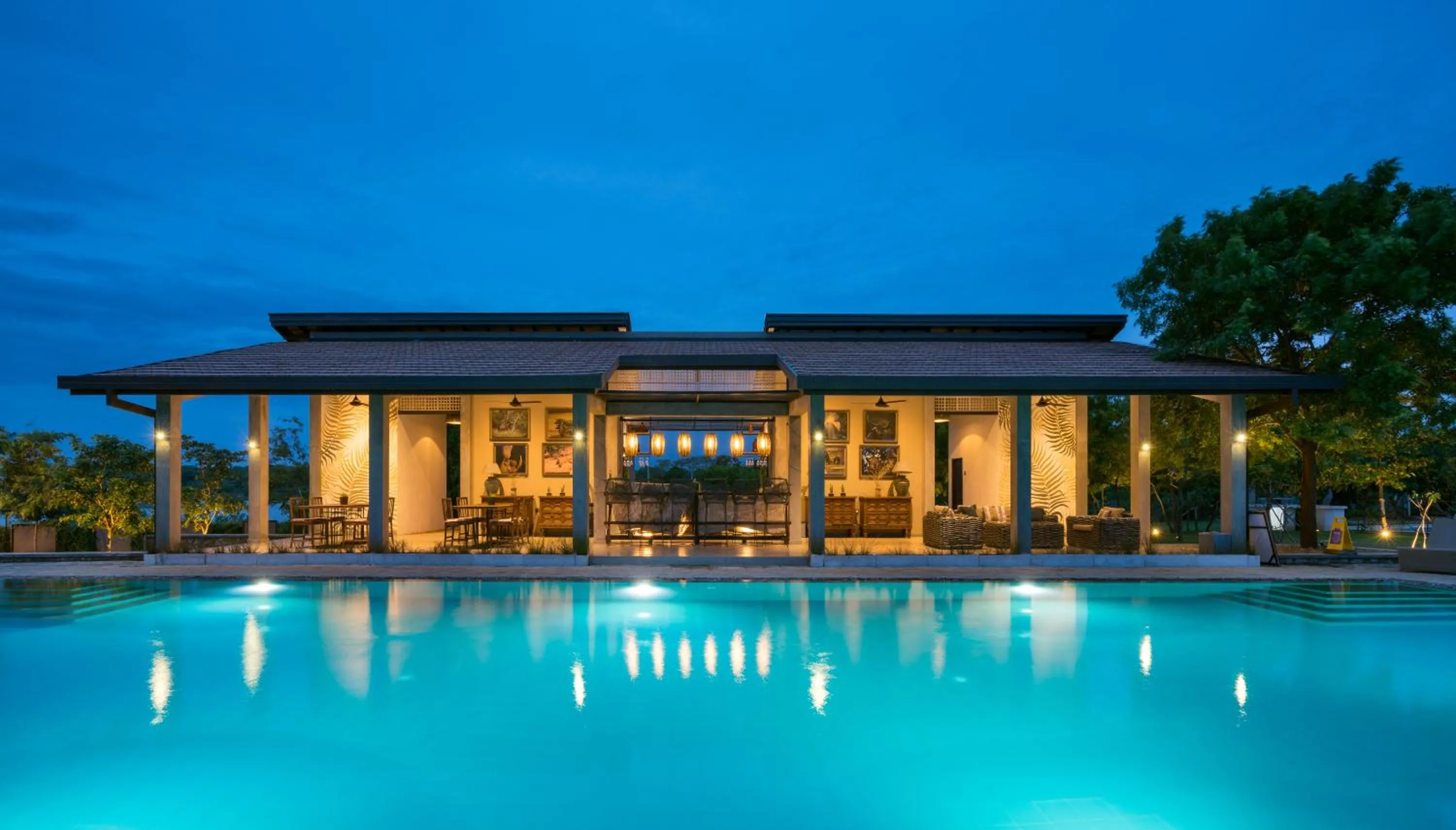 Swimming pool in Wild Culture Yala