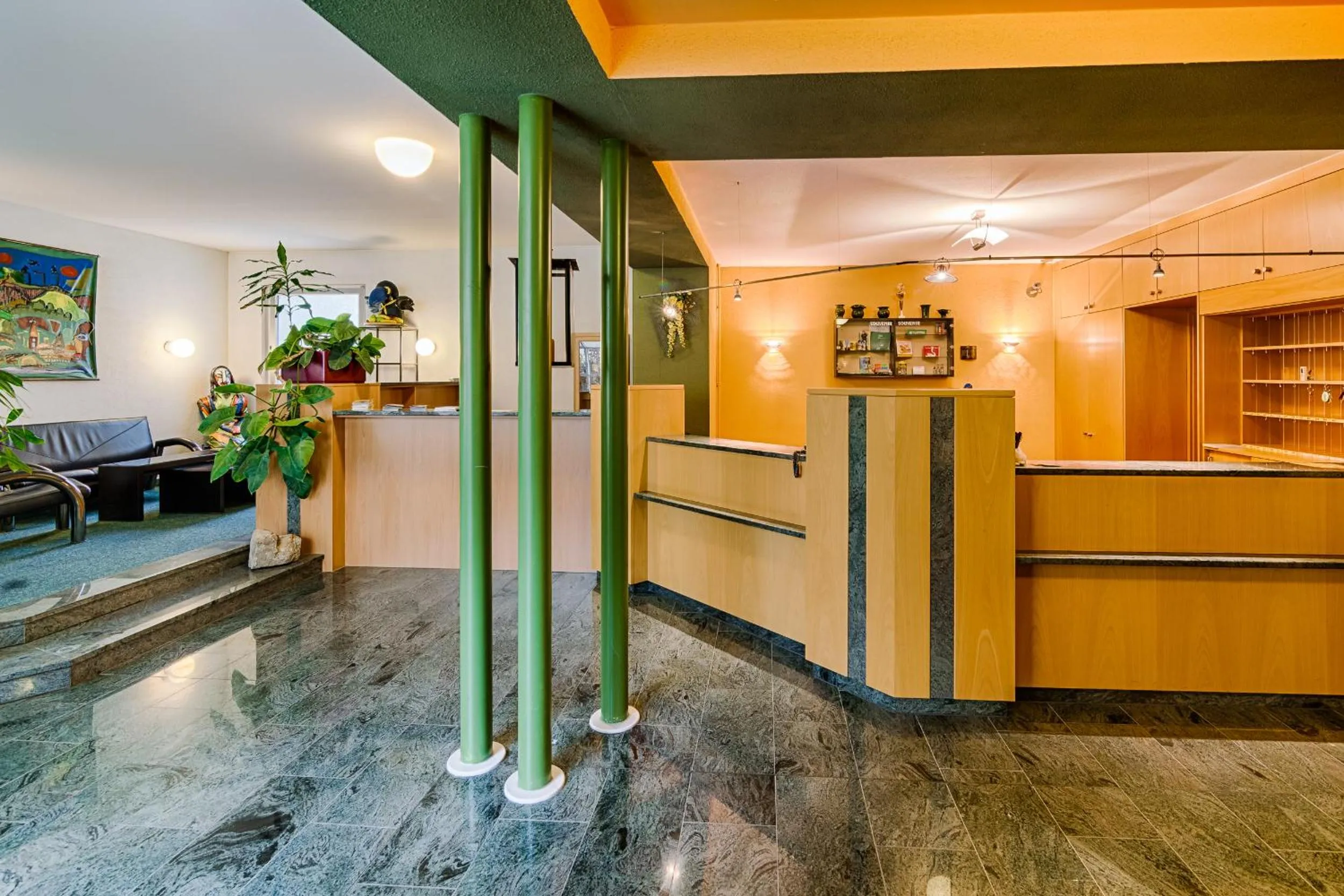 Lobby or reception in Hotel am Galgenberg