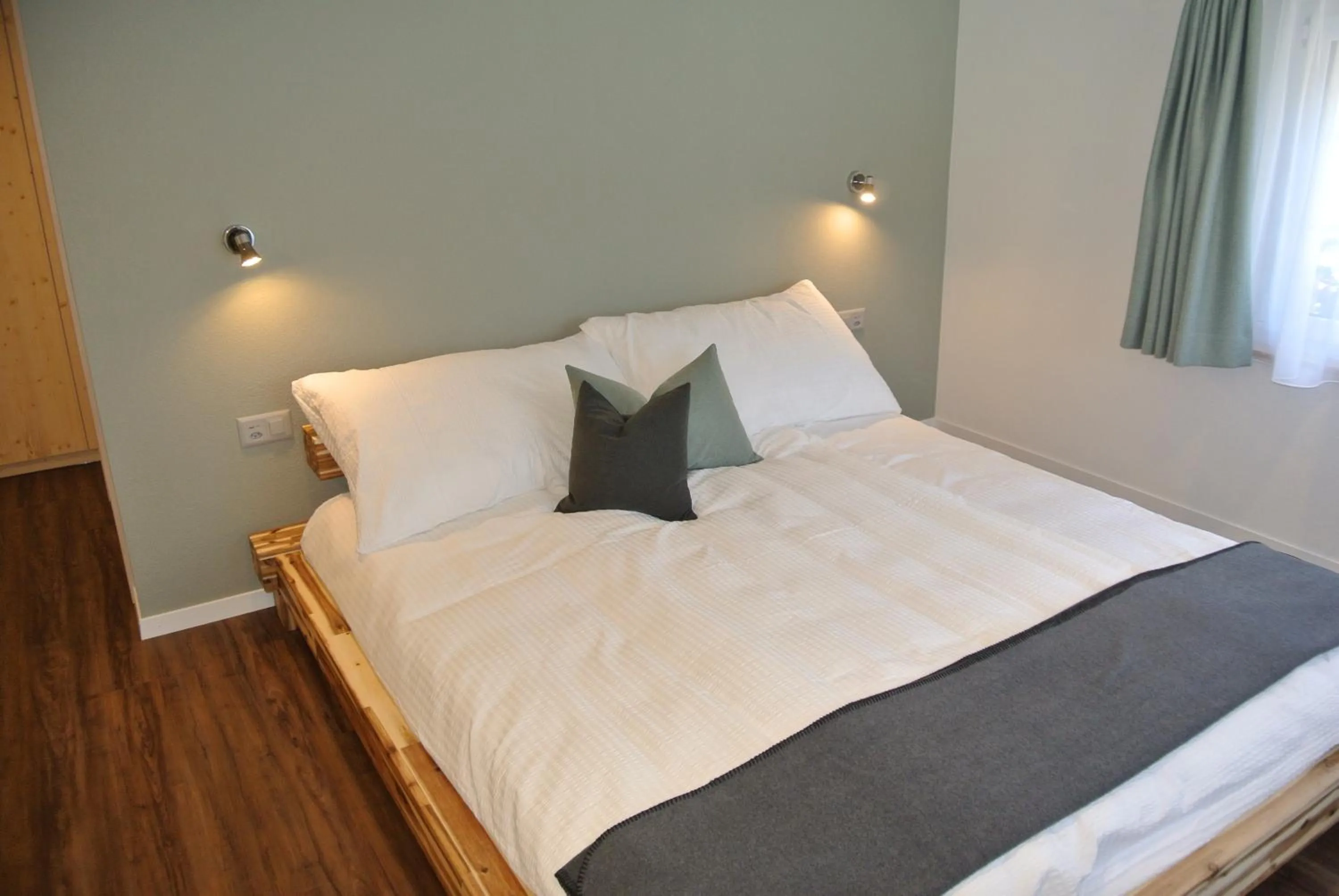 Bed in Gasthaus Gemsli