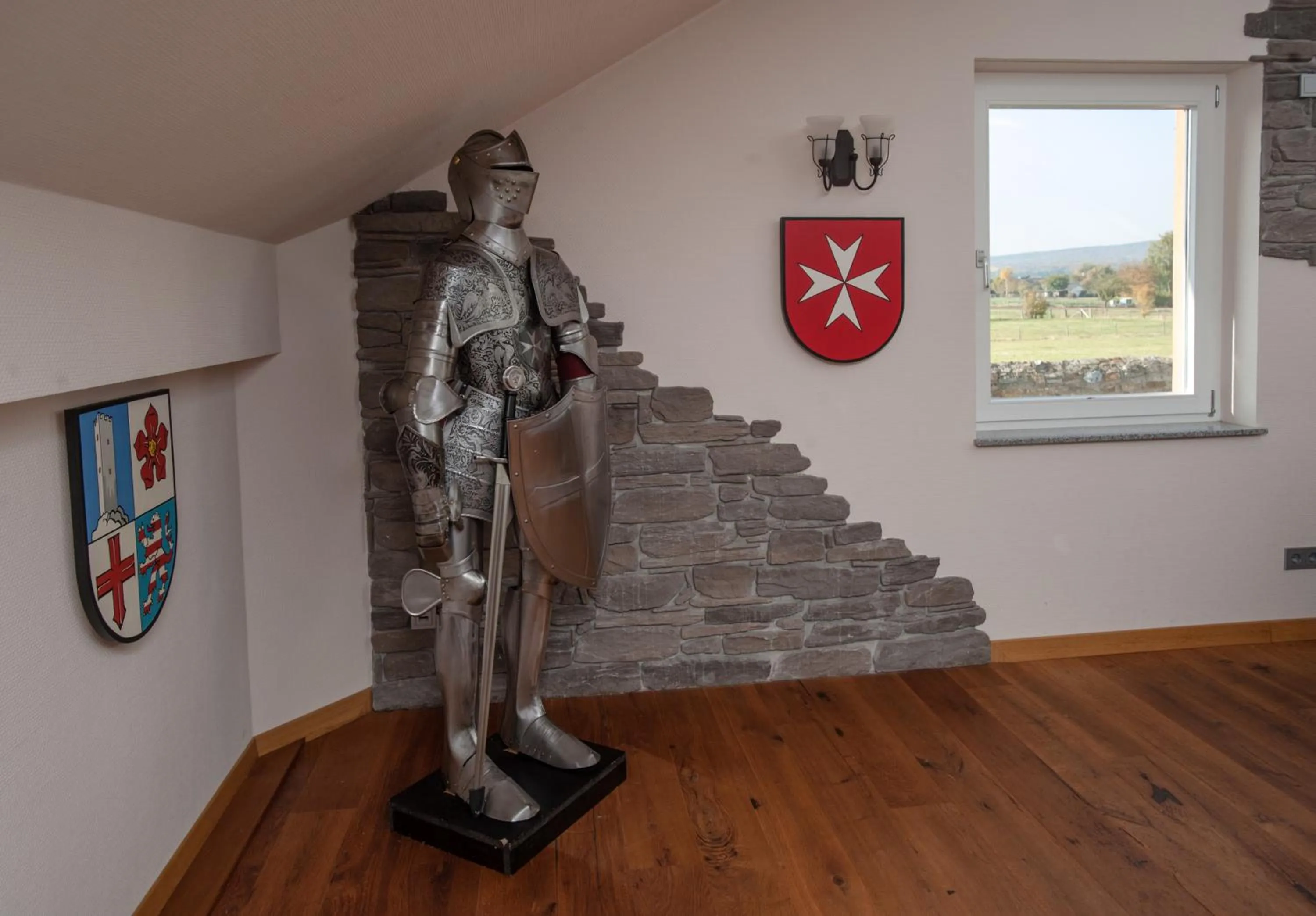 Decorative detail in Johanniterhotel