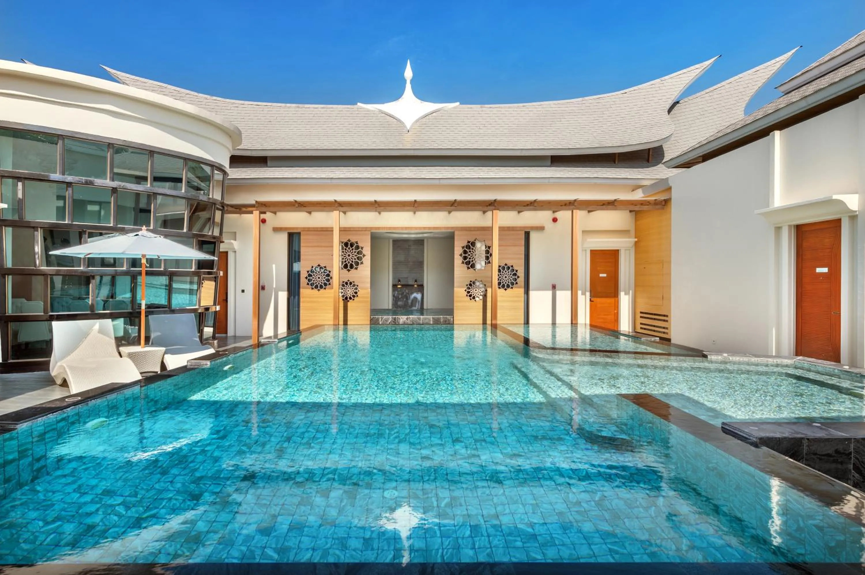 Pool view in Phukalini Luxury Pool Villa & Onsen