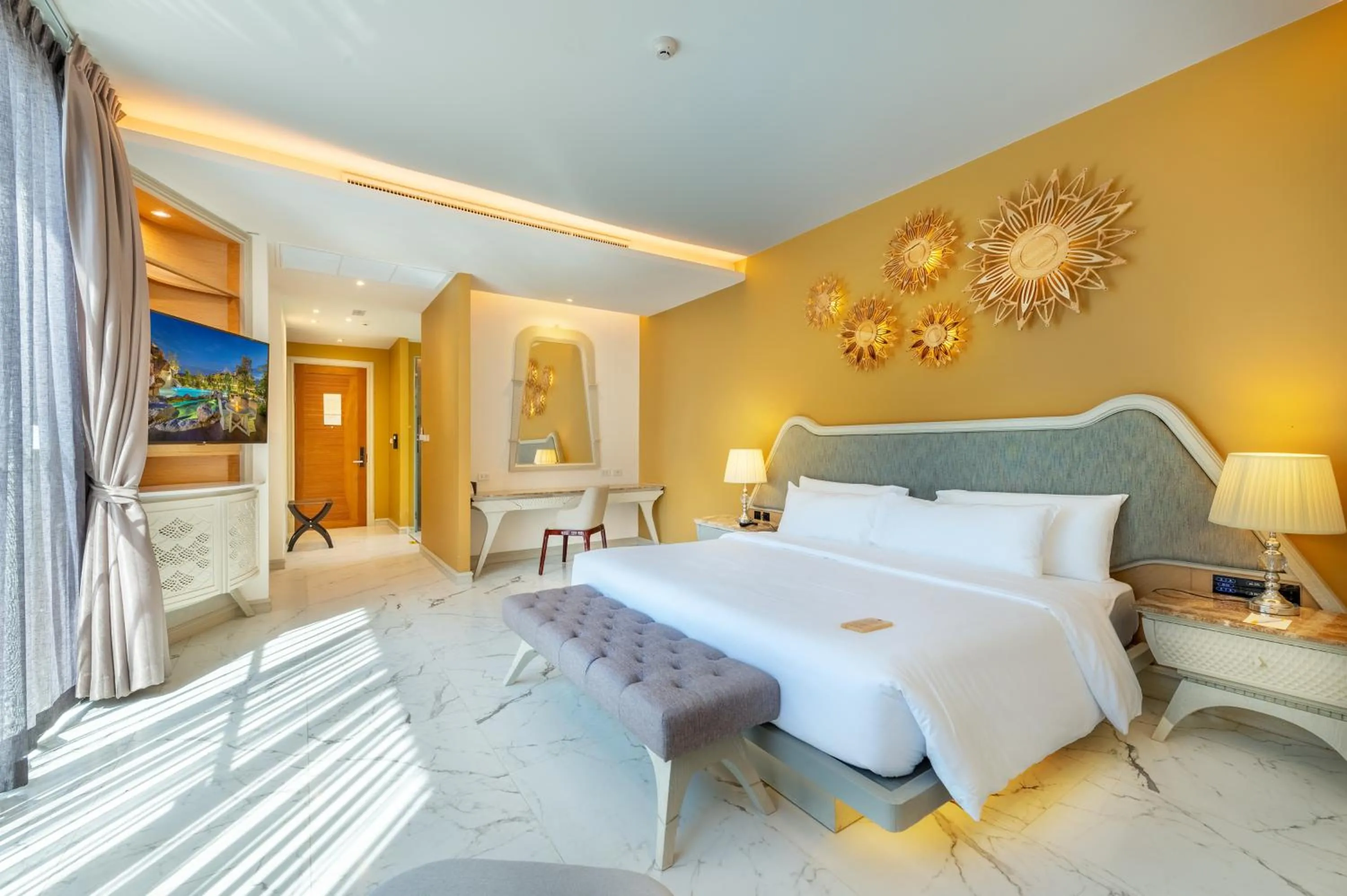 Bedroom, Bed in Phukalini Luxury Pool Villa & Onsen