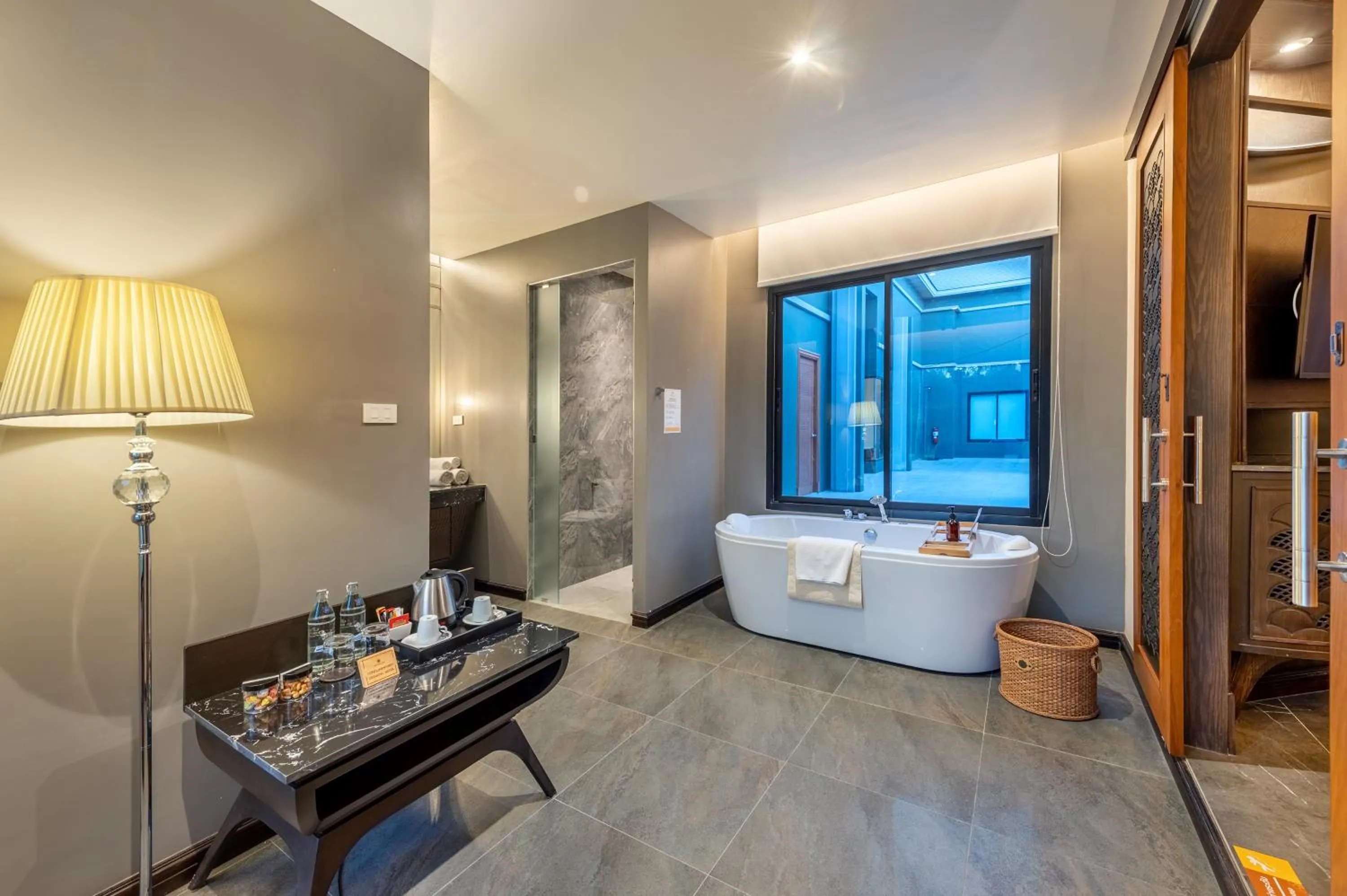 Bath in Phukalini Luxury Pool Villa & Onsen