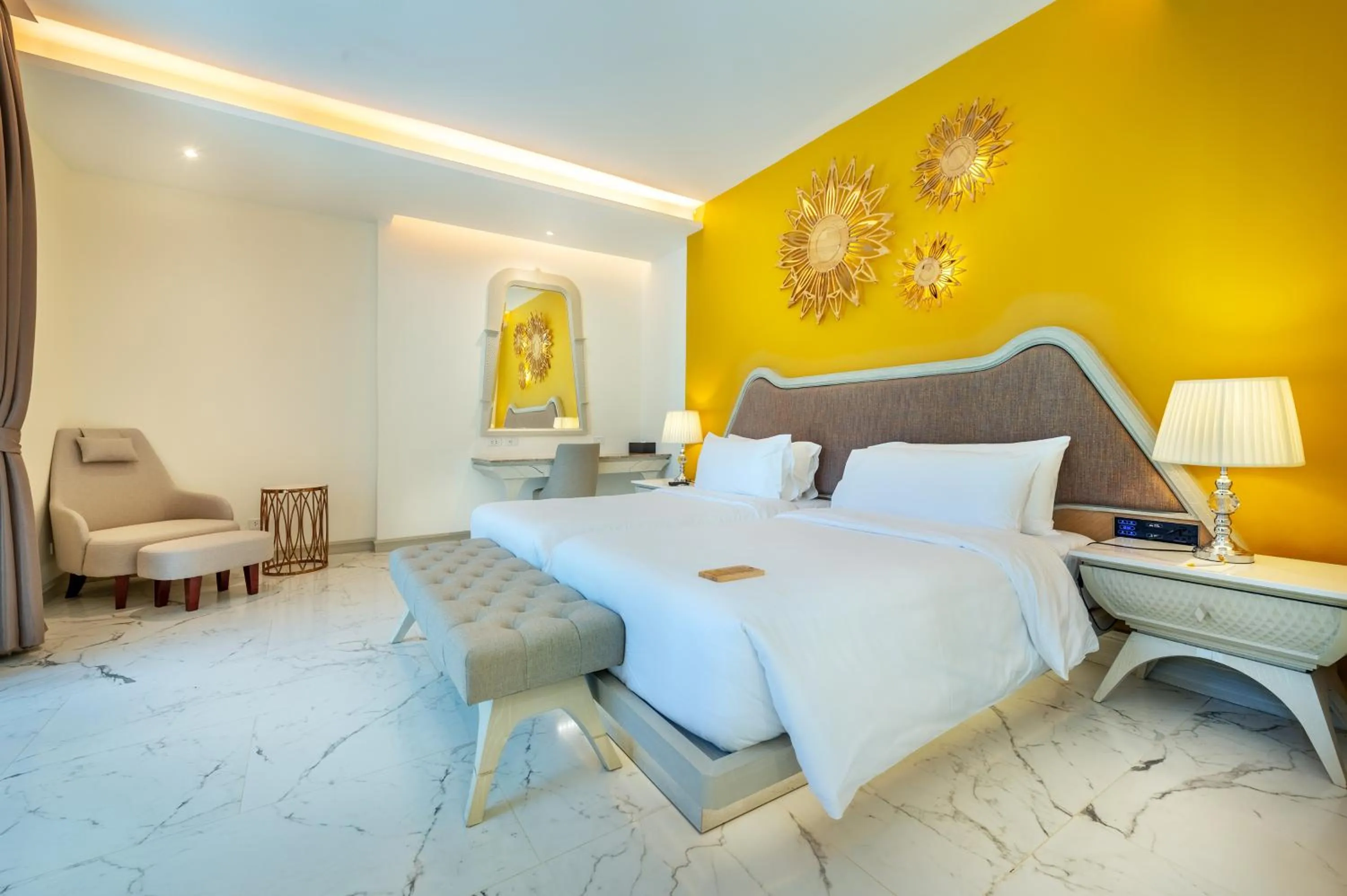 Bedroom, Bed in Phukalini Luxury Pool Villa & Onsen