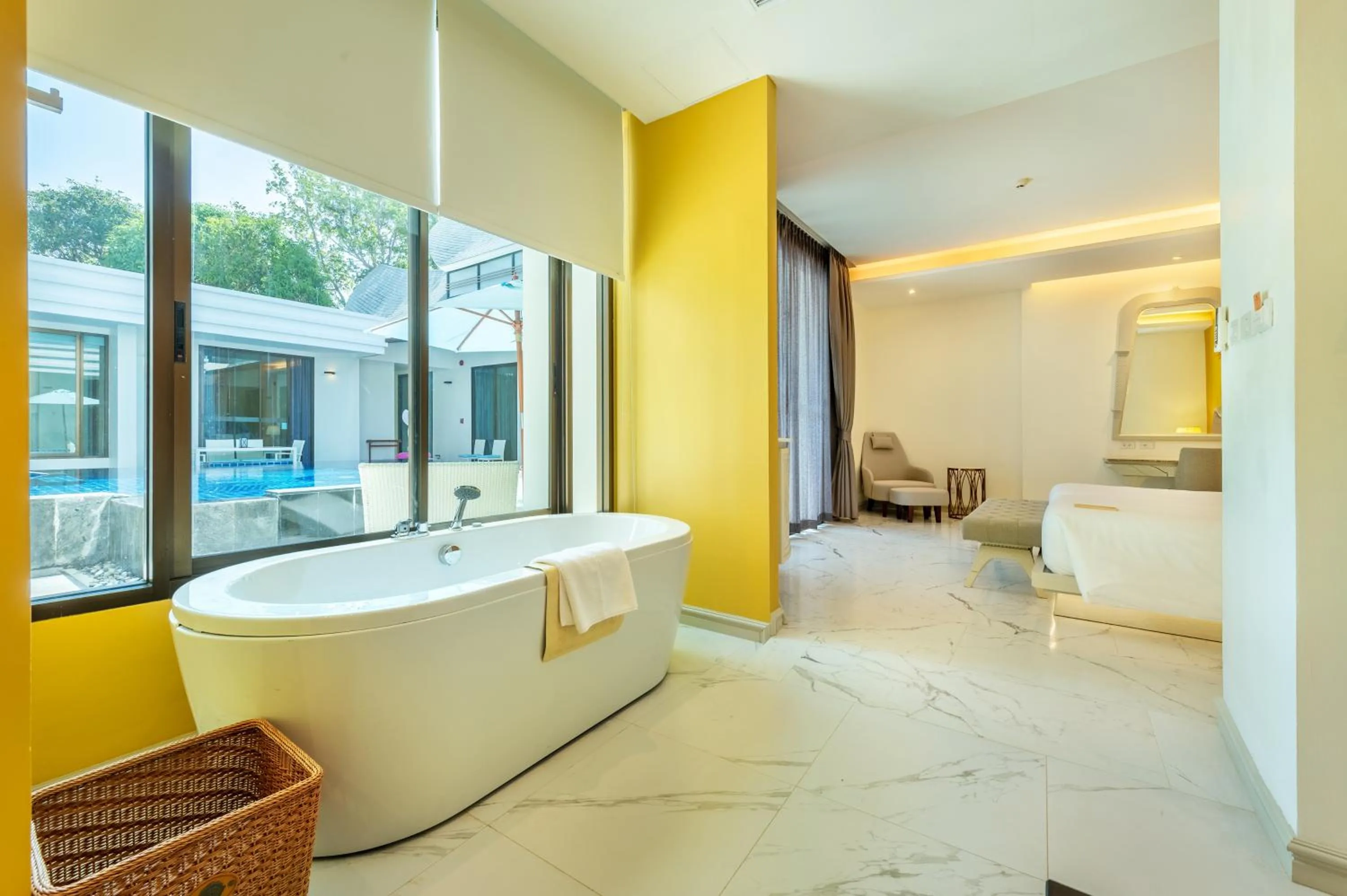 Bath in Phukalini Luxury Pool Villa & Onsen