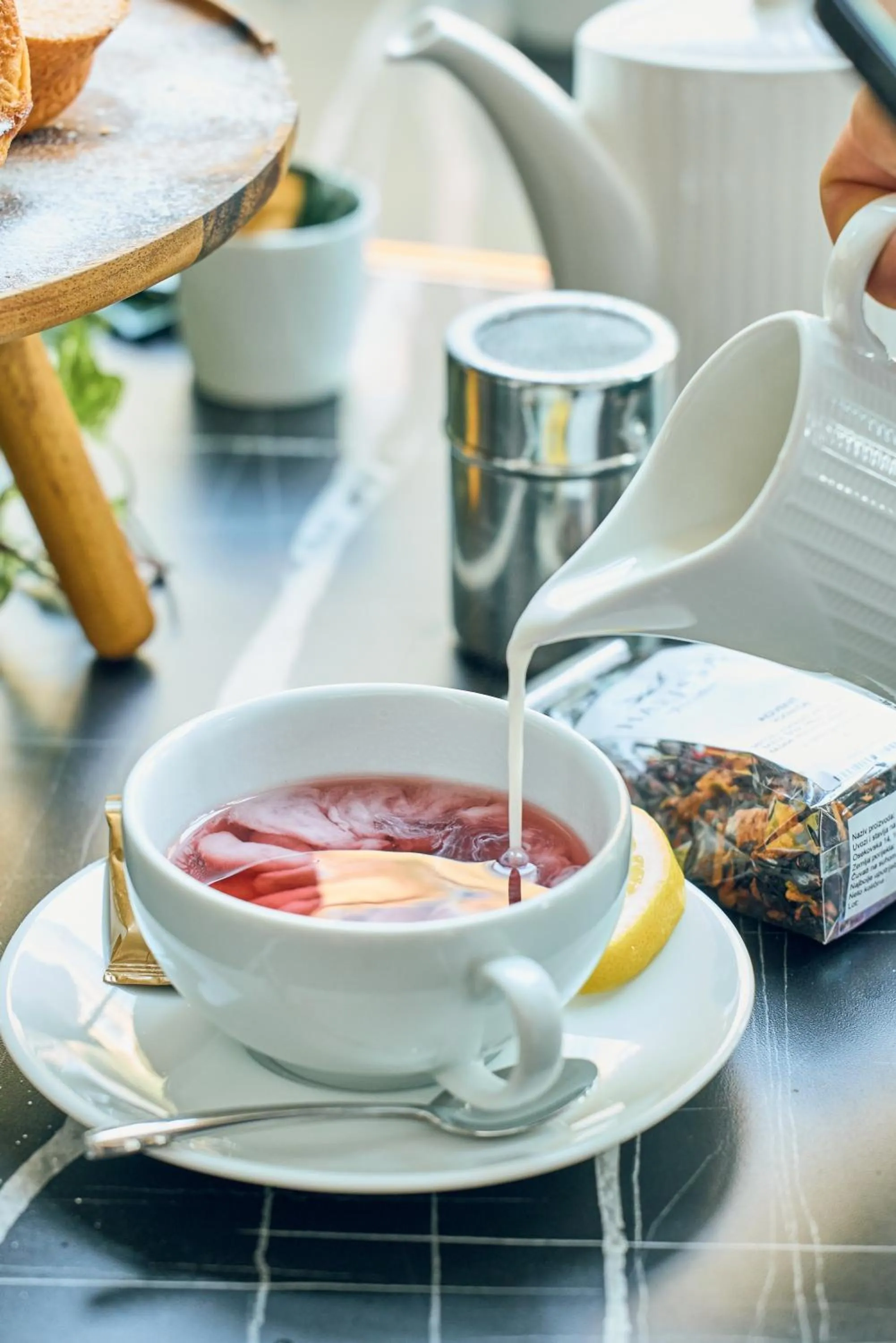 On site in La Fleur Boutique Hotel