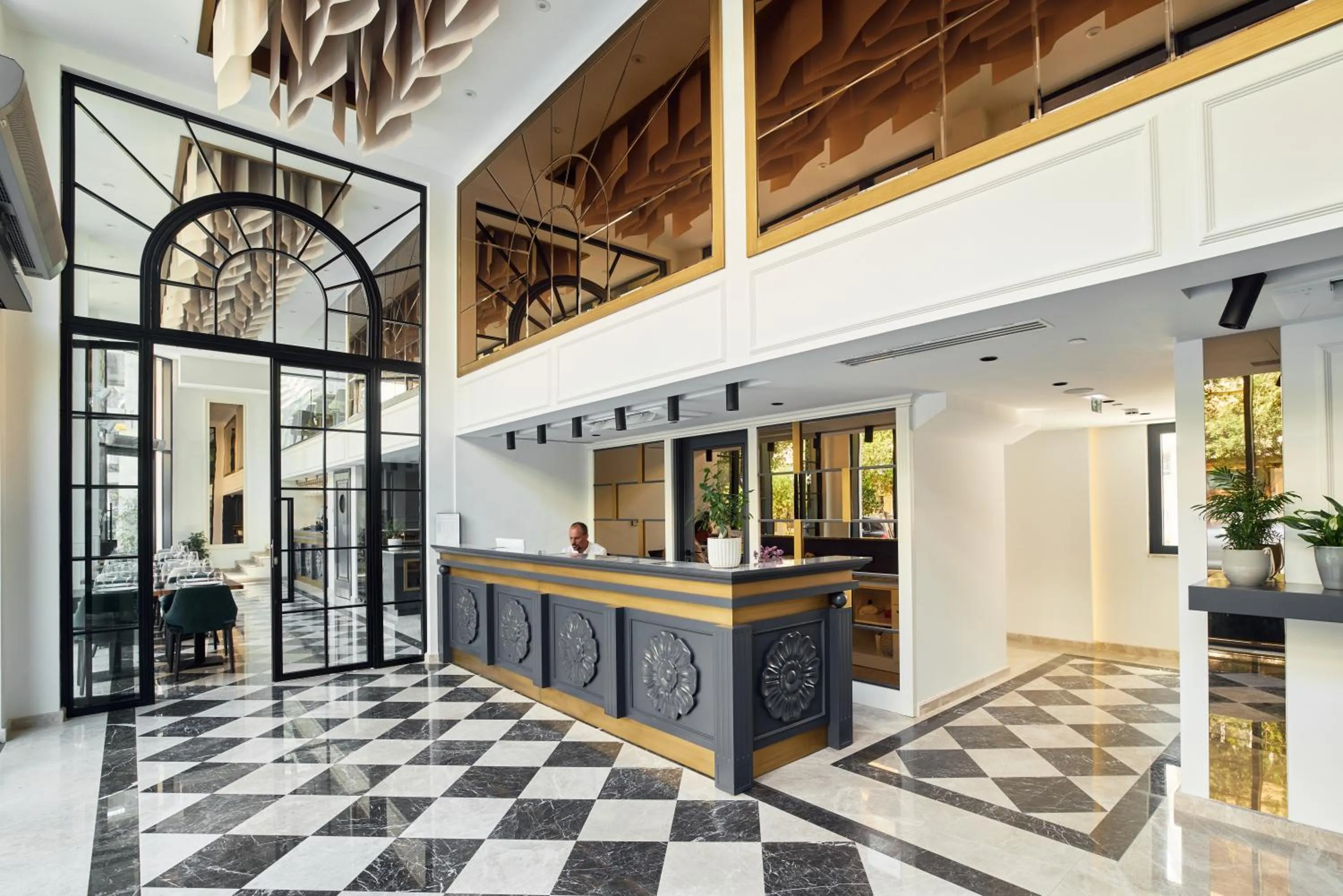 Lobby or reception in La Fleur Boutique Hotel