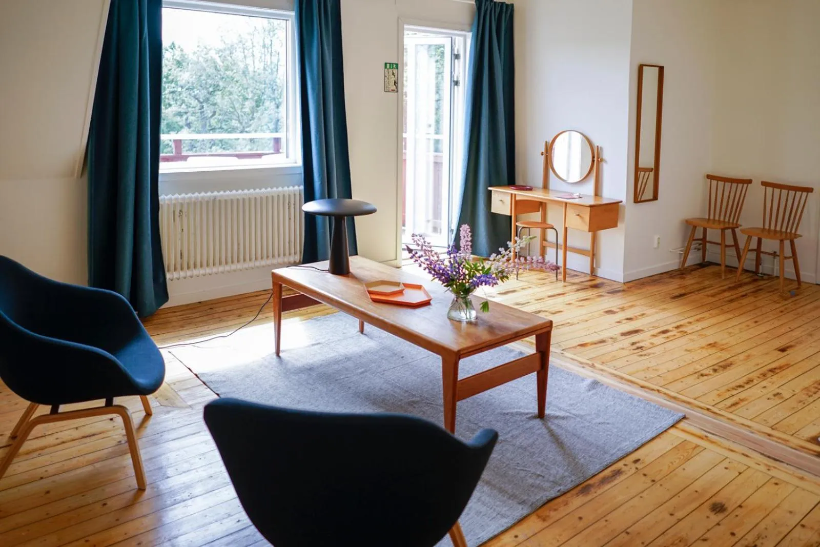 Seating area in Nordic Refuge B&B