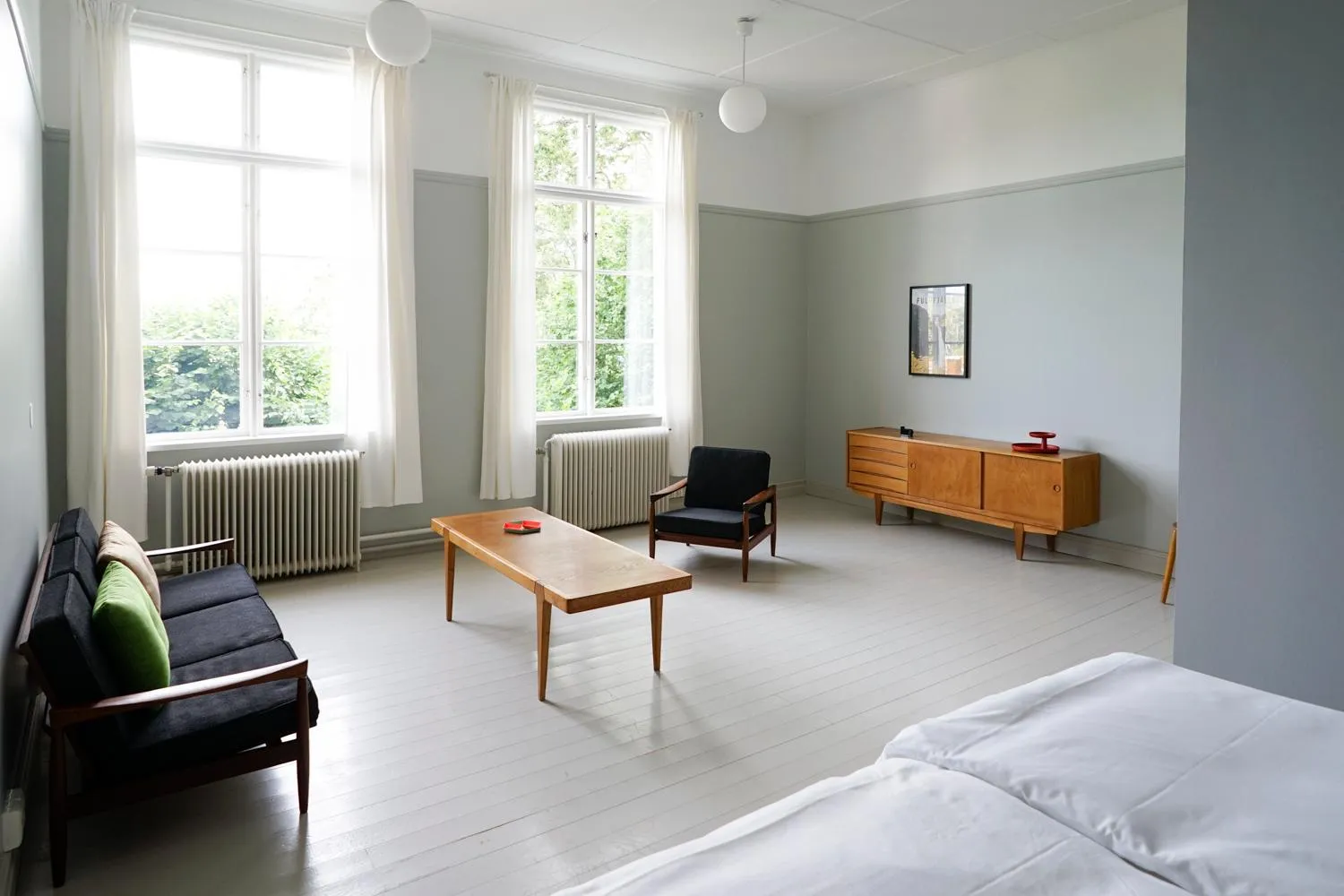 Living room in Nordic Refuge B&B