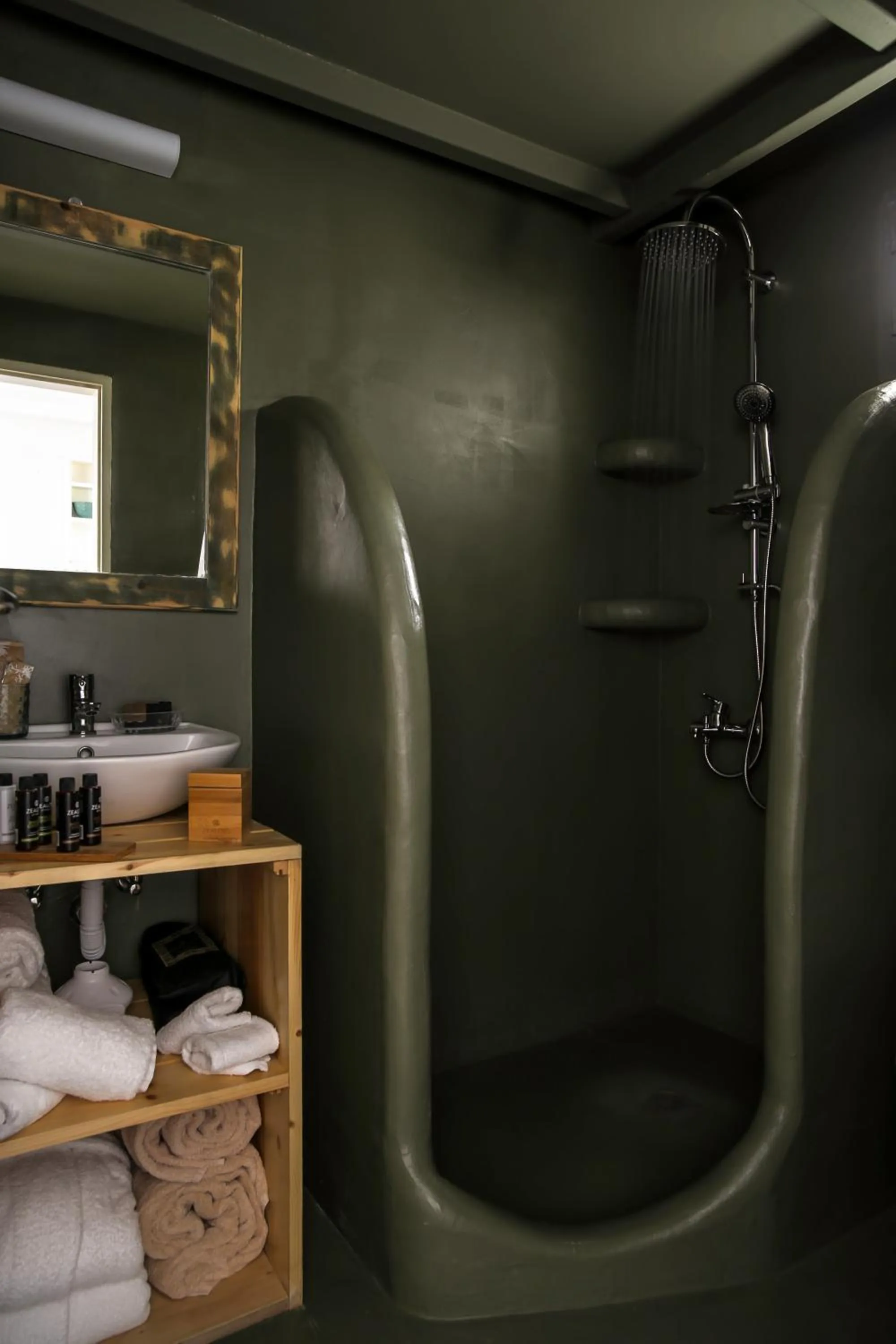 Shower in Exi Sea Side Suites