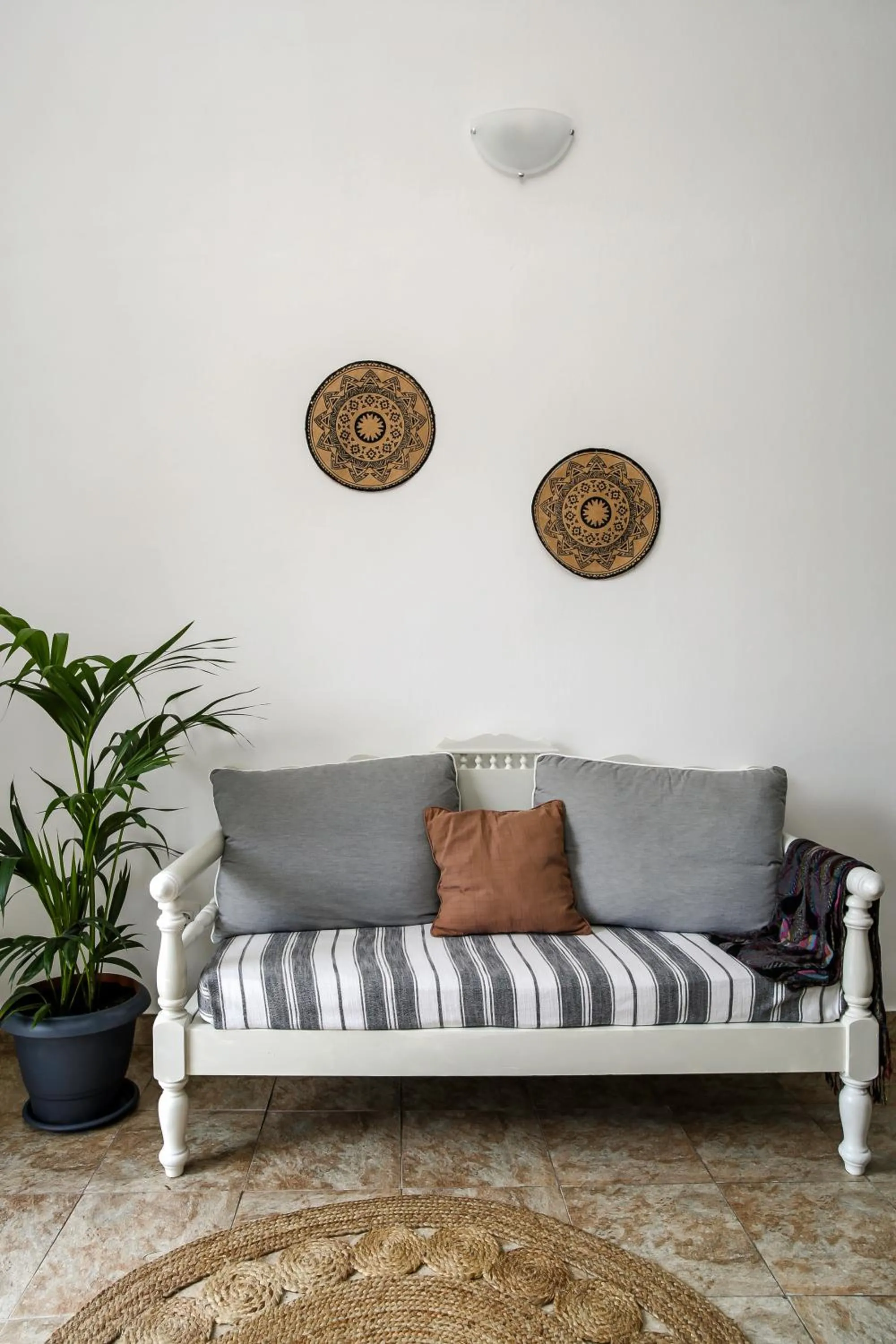 Living room in Exi Sea Side Suites