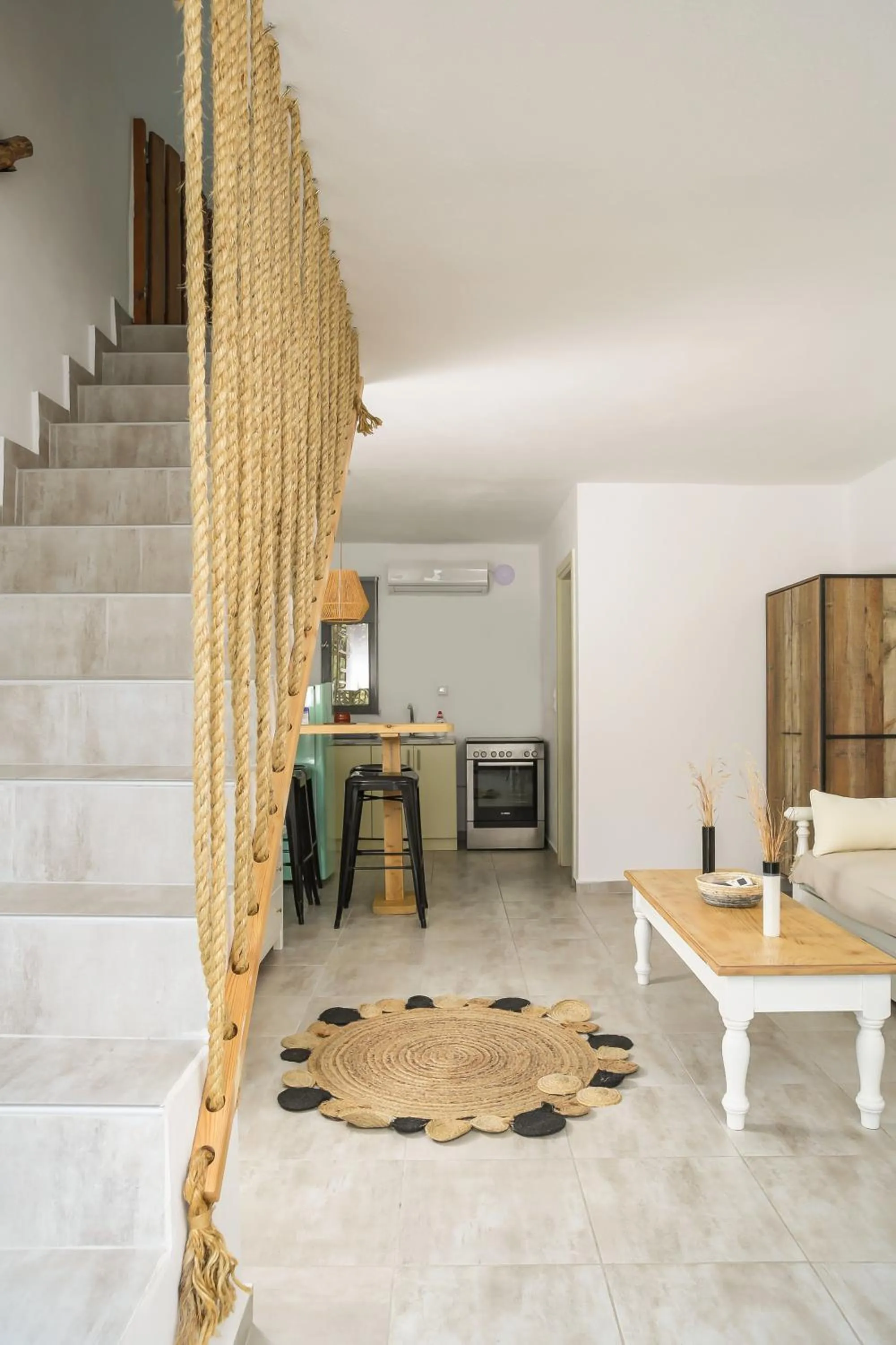 Living room in Exi Sea Side Suites