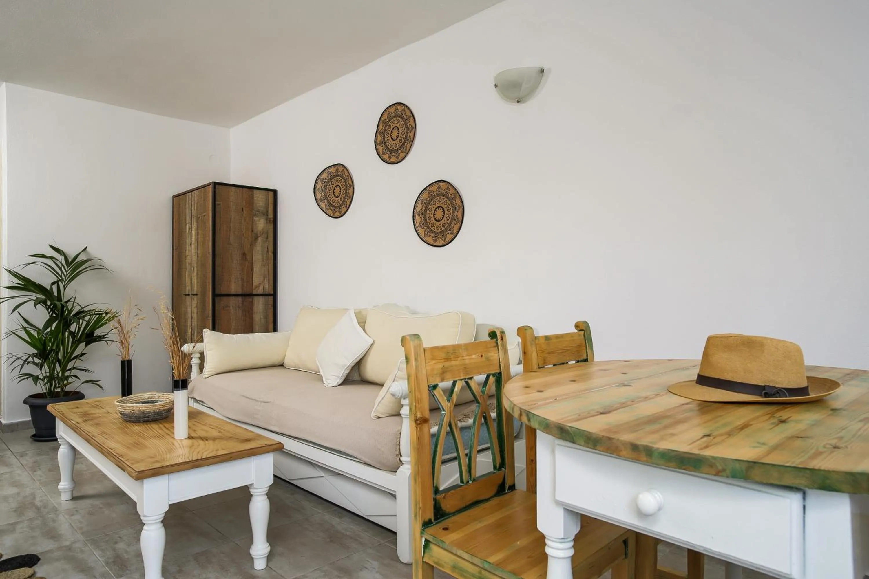 Living room in Exi Sea Side Suites