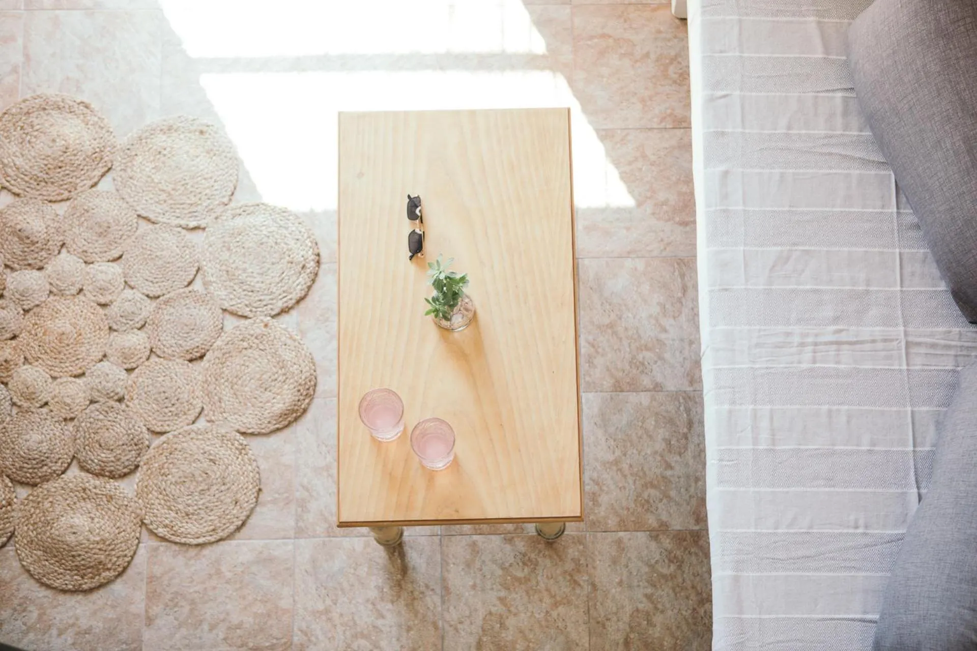 Living room in Exi Sea Side Suites