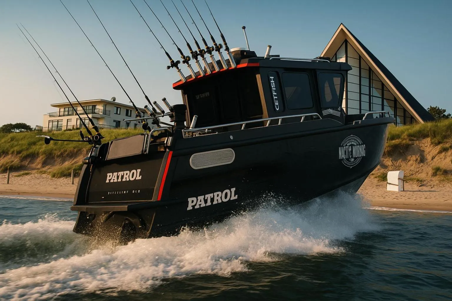 Fishing in Aparthotel Ostseeperle Glowe - schön gestrandet