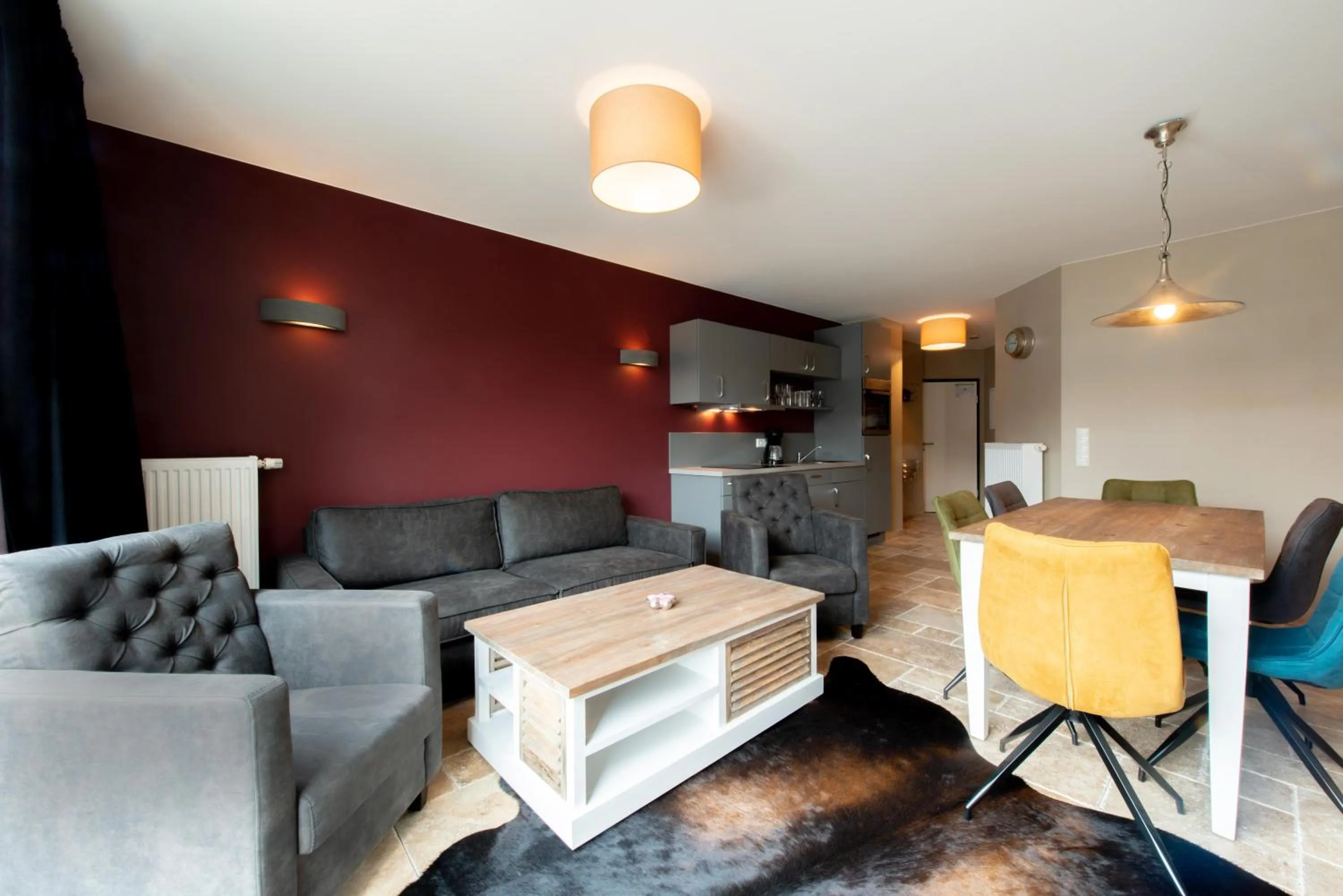 Living room in Aparthotel Ostseeperle Glowe - schön gestrandet