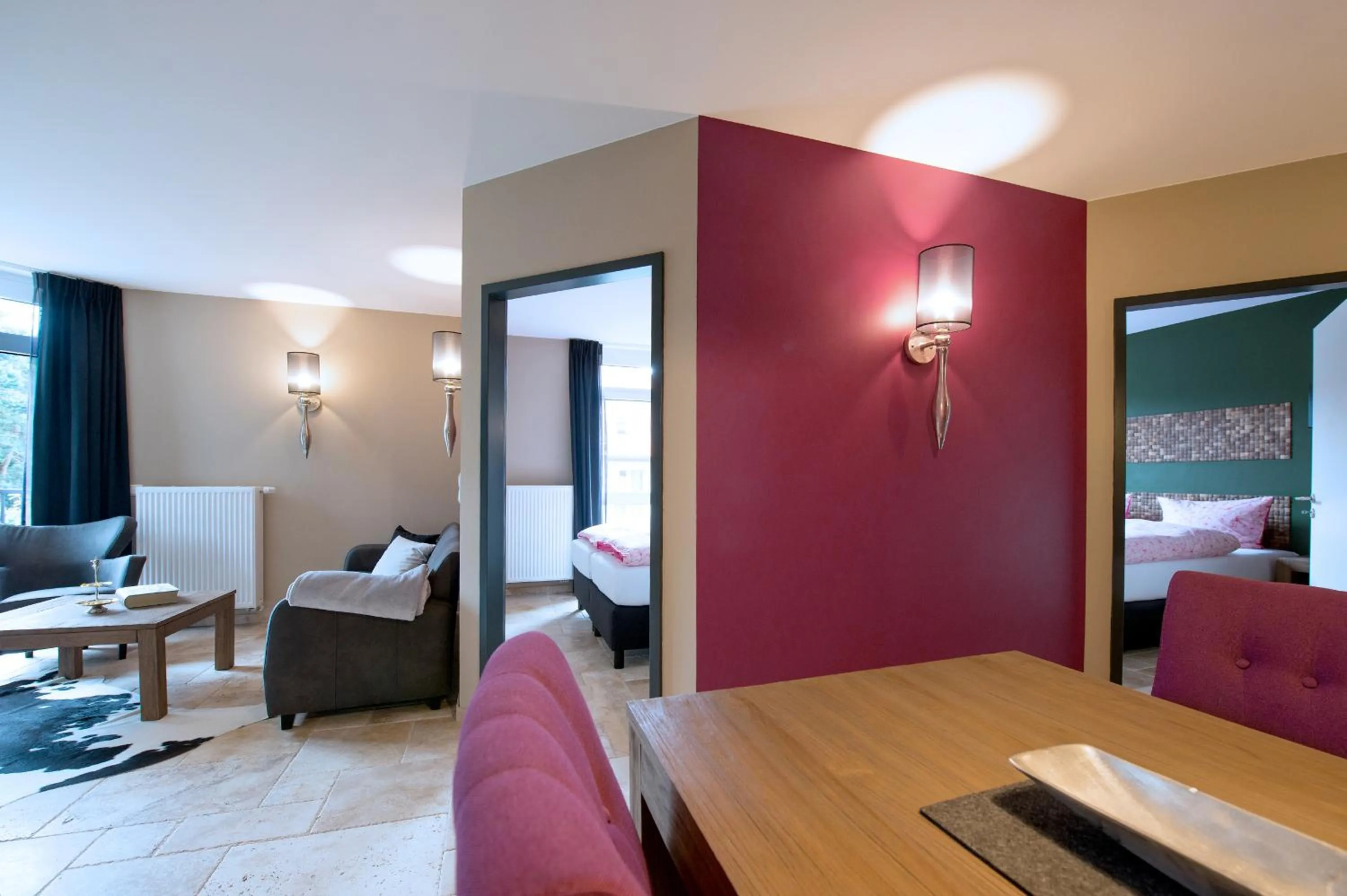 Day, Bed in Aparthotel Ostseeperle Glowe - schön gestrandet