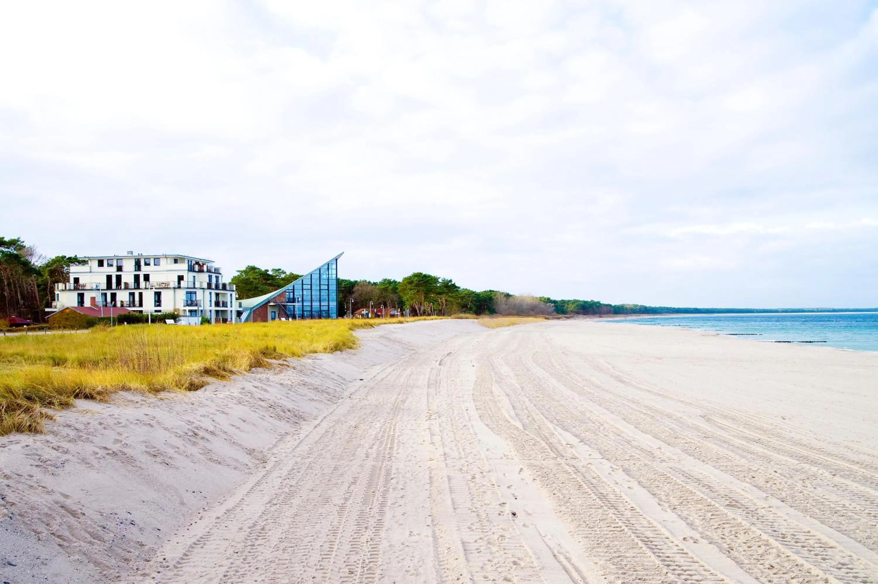 Beach in Aparthotel Ostseeperle Glowe - schön gestrandet