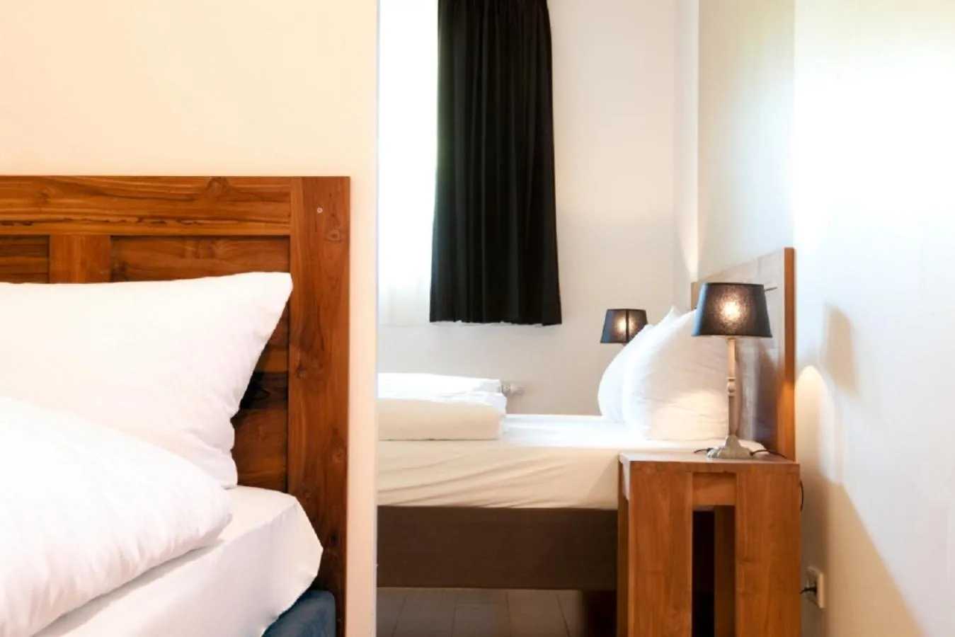 Bedroom, Bed in Aparthotel Ostseeperle Glowe - schön gestrandet